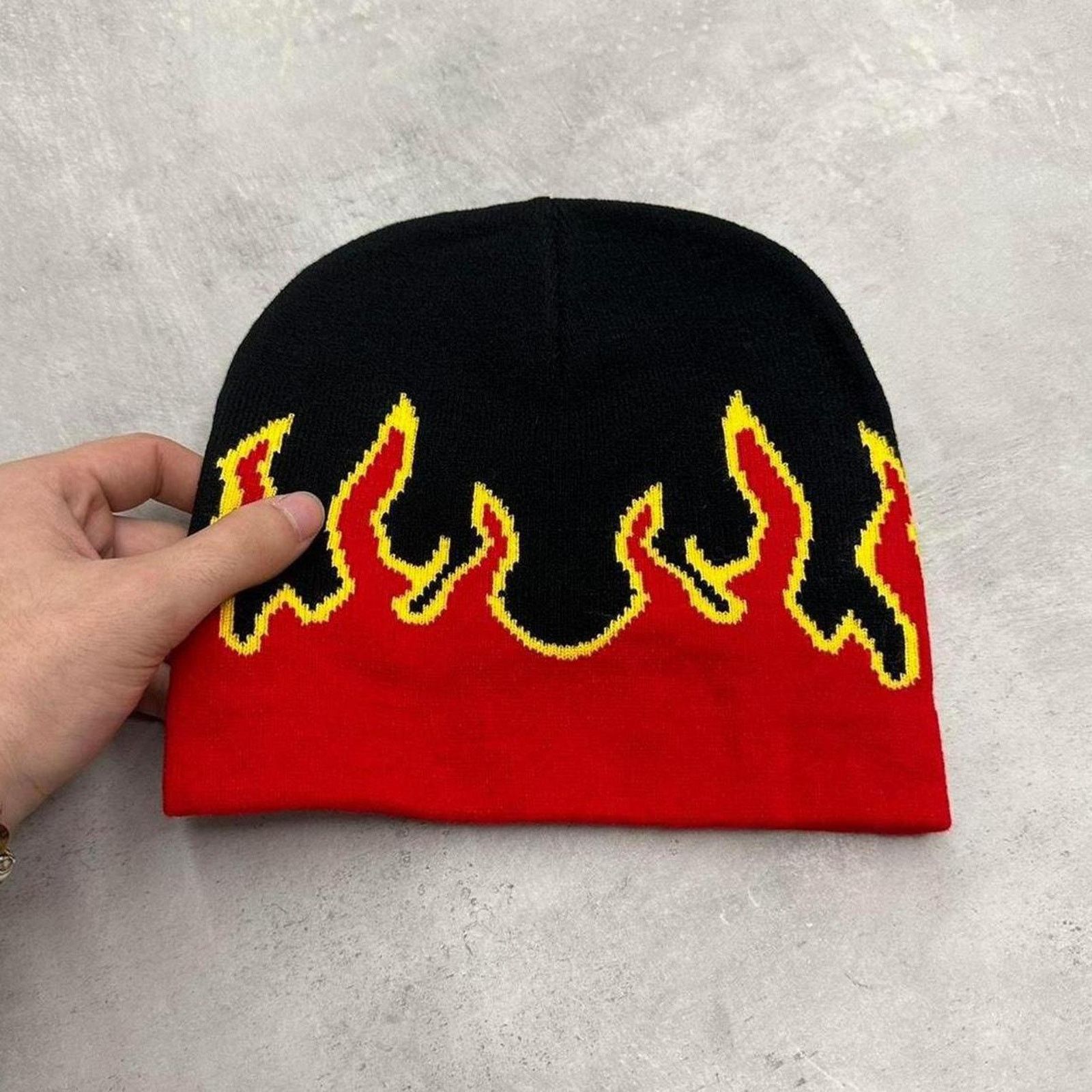 Other Y2k flame fire graphic red Size ONE SIZE - 1 Thumbnail