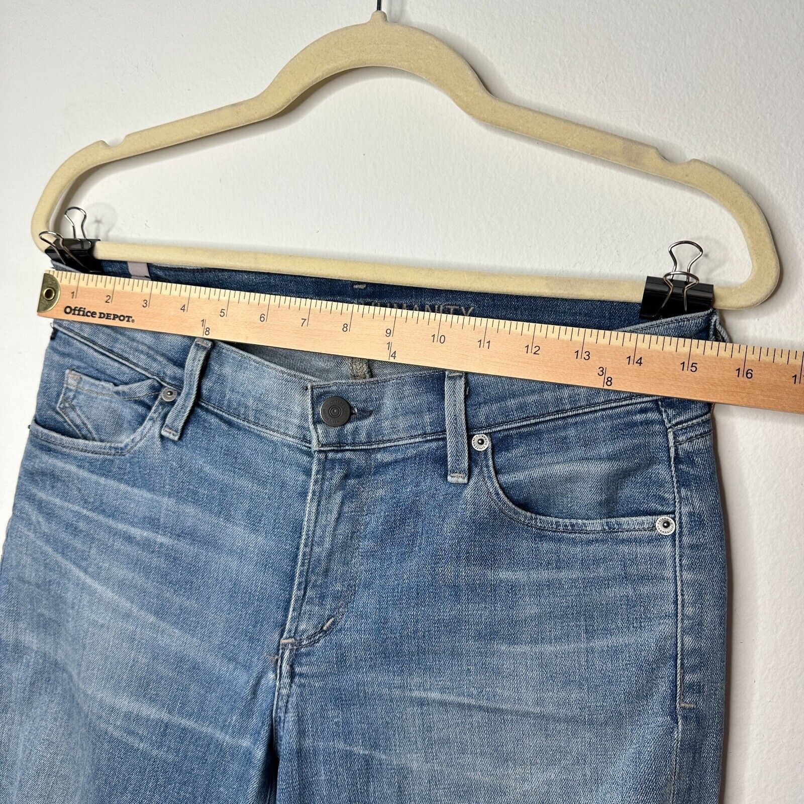Citizens Of Humanity Revolve Citizens of Humanity Lt Wash Midrise Skinny Jean 28 Size 28" / US 6 / IT 42 - 4 Thumbnail