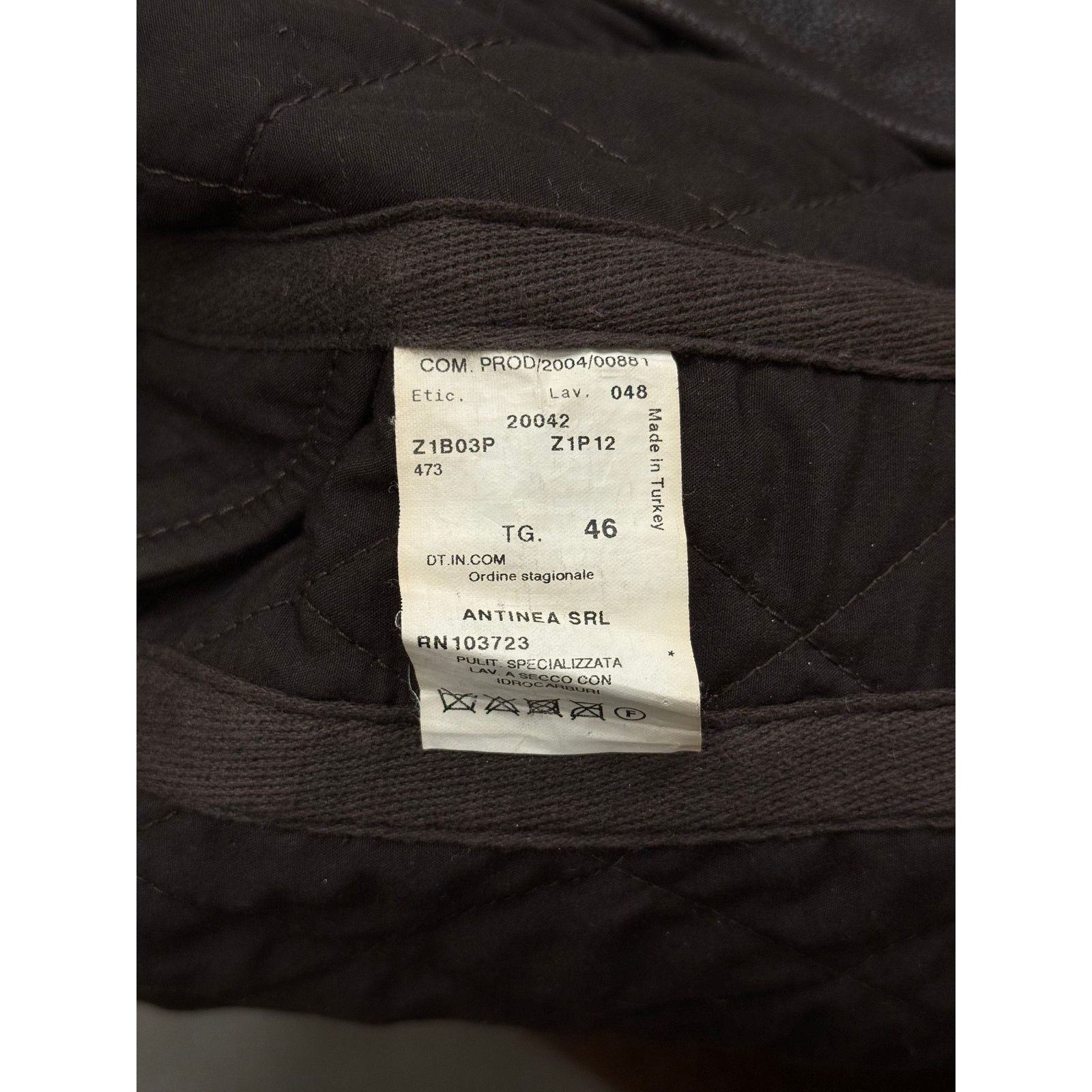 Giorgio Armani 2004 Emporio Armani biker leather jacket Size US S / EU 44-46 / 1 - 4 Thumbnail