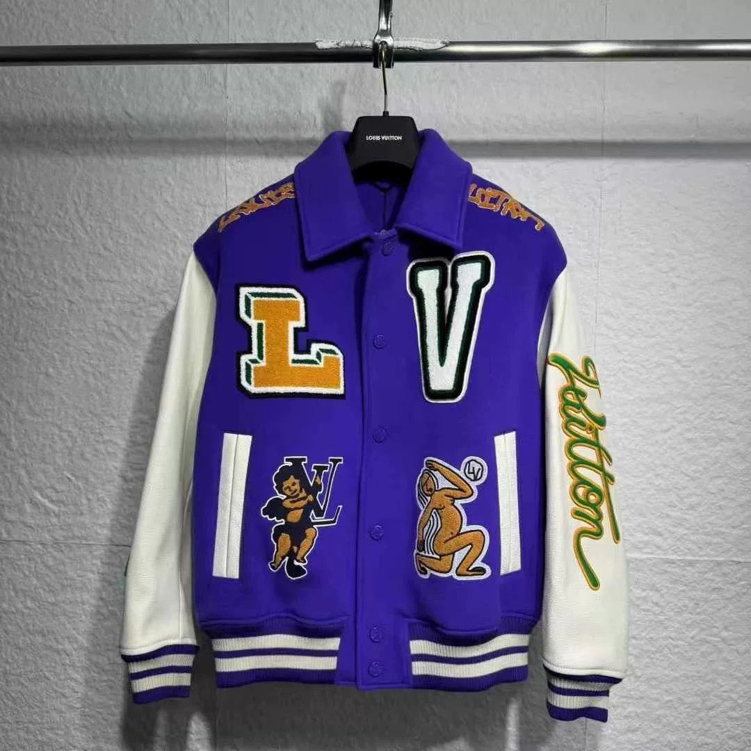 Louis Vuitton Louis Vuitton FW22 Varsity Jacket Size US M / EU 48-50 / 2 - 1 Thumbnail