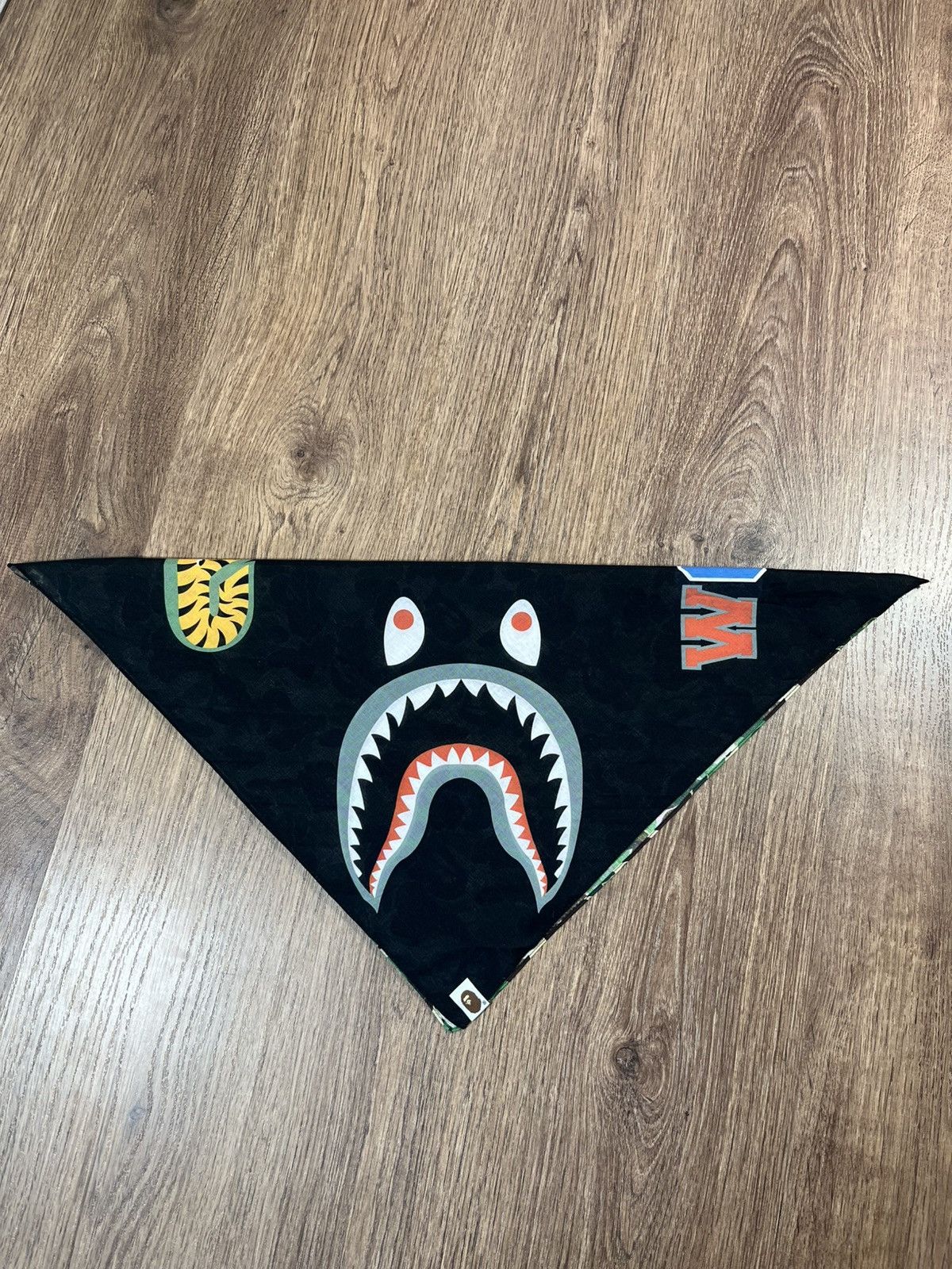 Bape ABC Camo Shark Bandana Size ONE SIZE - 12 Thumbnail
