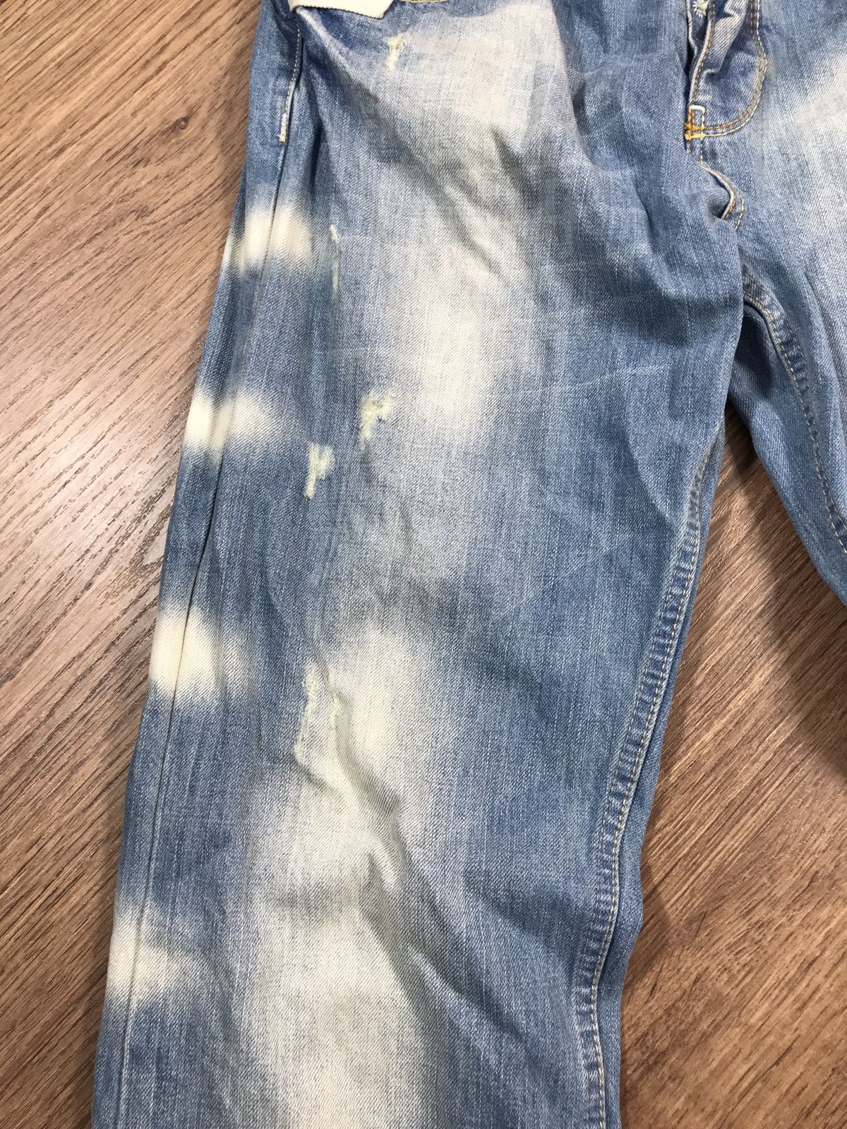 Japanese Brand × Vintage Vintage Distressed Denim Pants Jeans Size US 33 - 4 Thumbnail