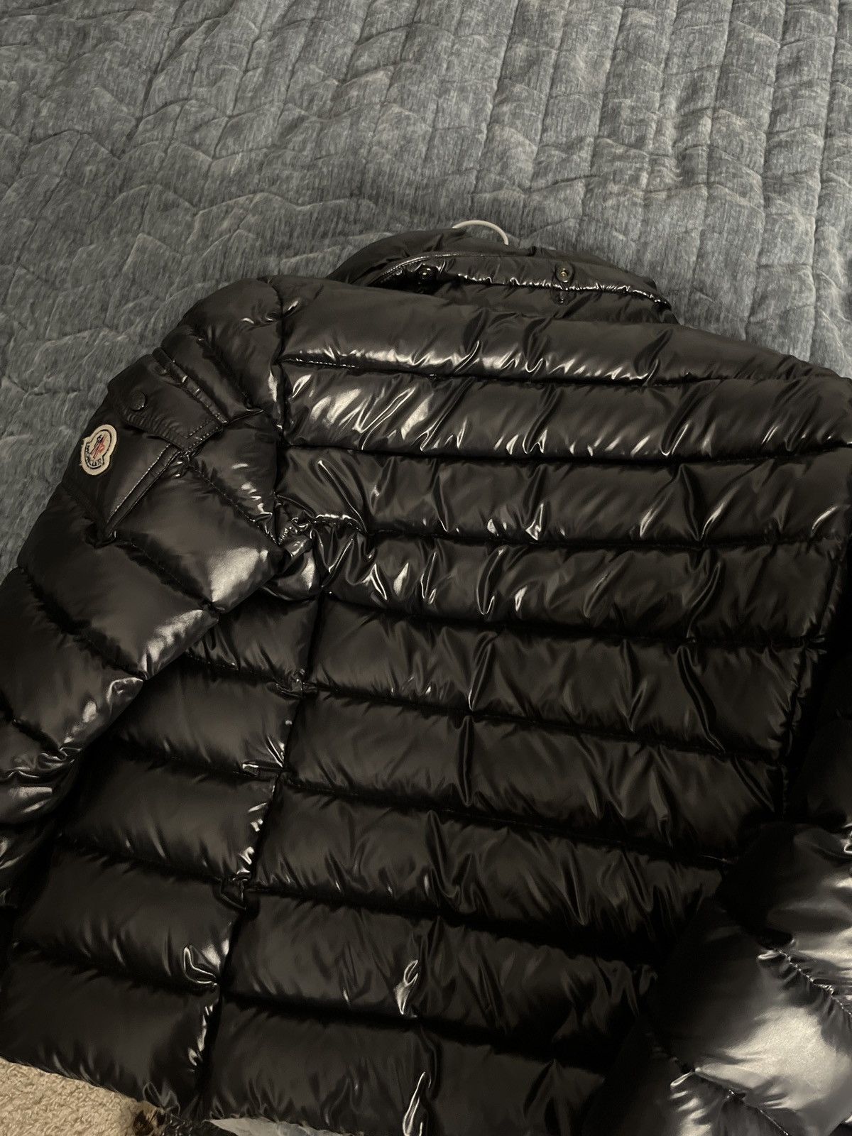 Moncler Moncler bady hooded shiny full zip jacket Size XS / US 0-2 / IT 36-38 - 2 Thumbnail