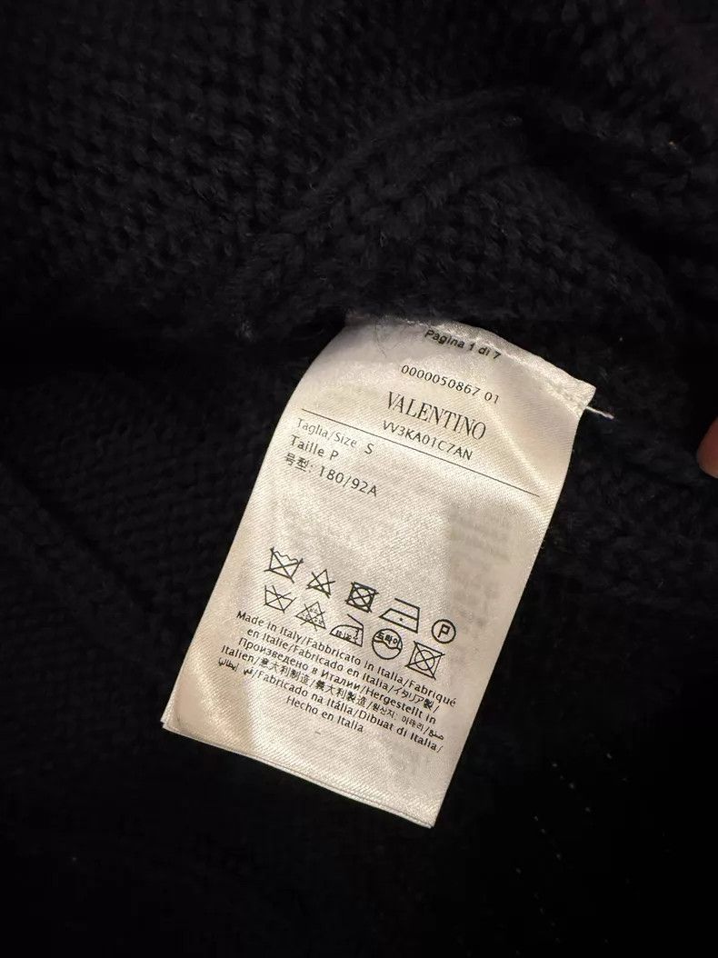 Other Valentino Dark blue knitted cardigan Size US S / EU 44-46 / 1 - 5 Thumbnail