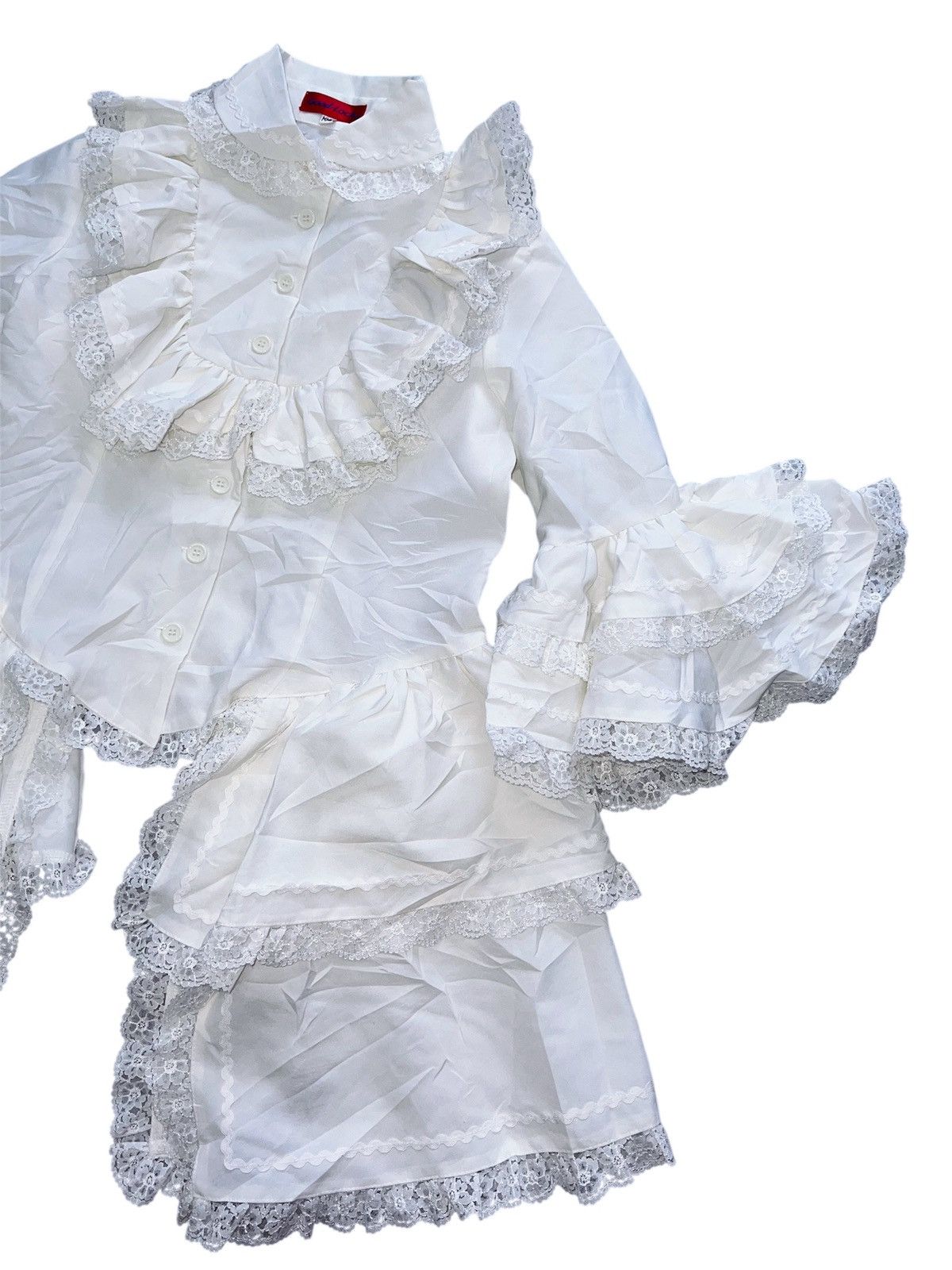 Japanese Brand Gothic Lolita Japanese lace blouse 🧛🏻‍♀️ Size M / US 6-8 / IT 42-44 - 12 Thumbnail