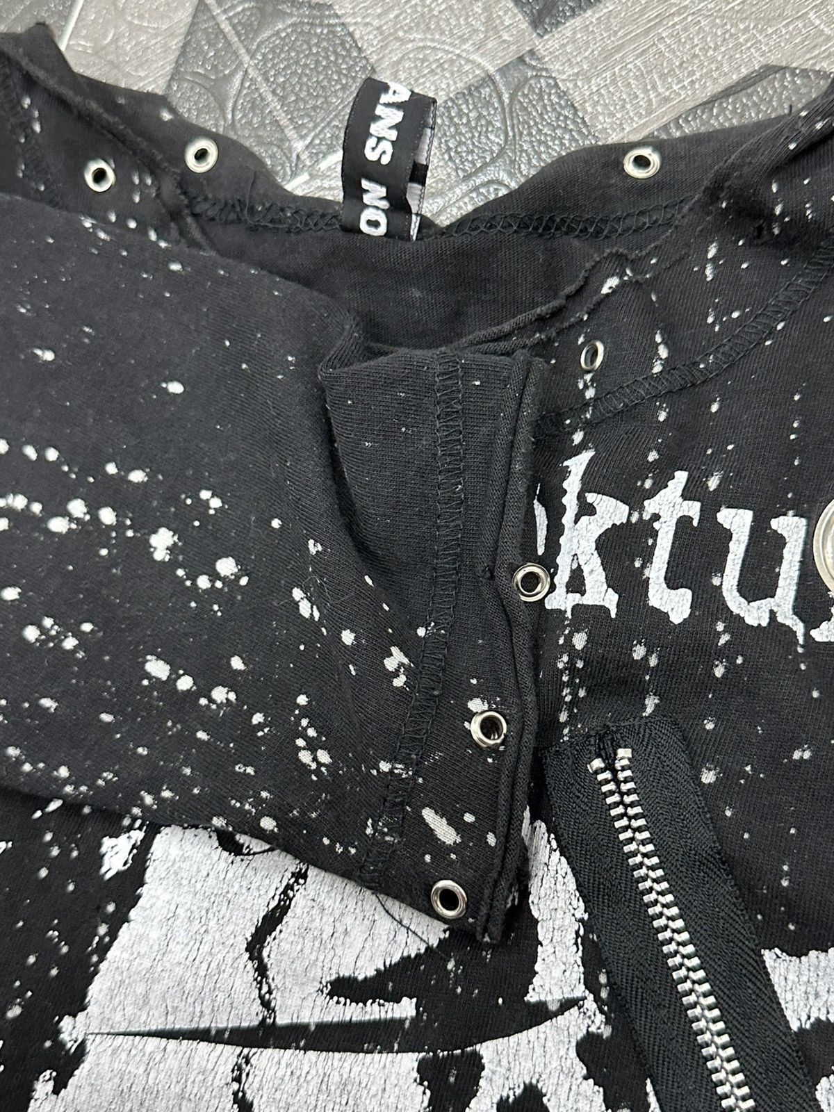 Seditionaries Seditionaries Muslin Scumpuncture Zipper Punk Tee Size US S / EU 44-46 / 1 - 6 Thumbnail