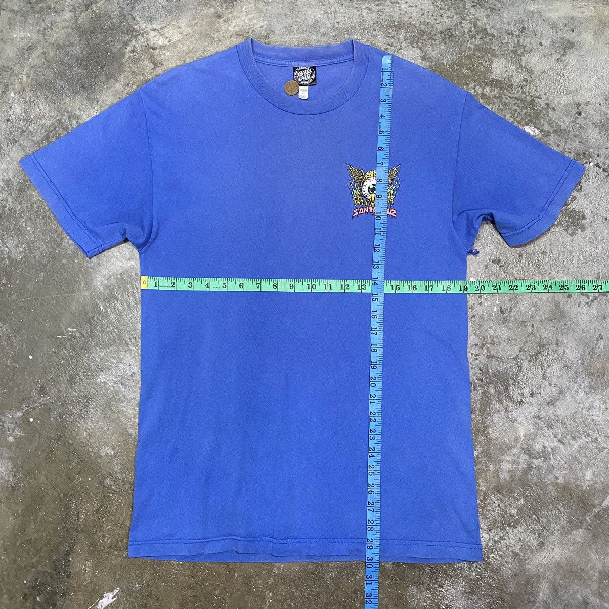 Santa Cruz Skateboards × Vintage VINTAGE SANTA CRUZ SKATEBOARD T SHIRT Size US L / EU 52-54 / 3 - 11 Thumbnail