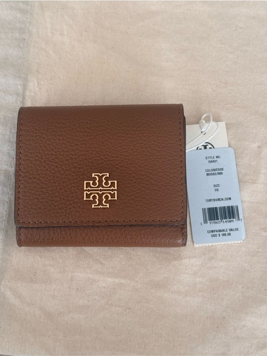 Tory Burch New Tory Burch Britten adjustable shoulder Leather bag with Size ONE SIZE - 13 Thumbnail