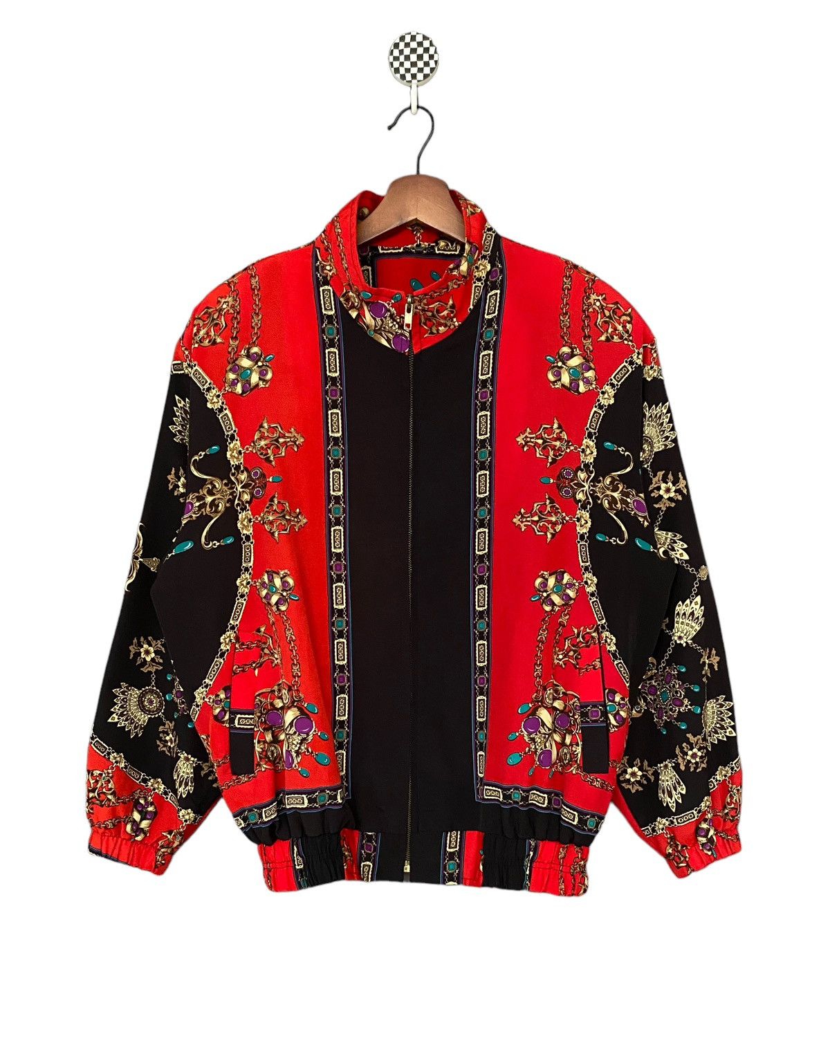 image of Vintage Jacket 1990S in Red, Men's (Size Medium)