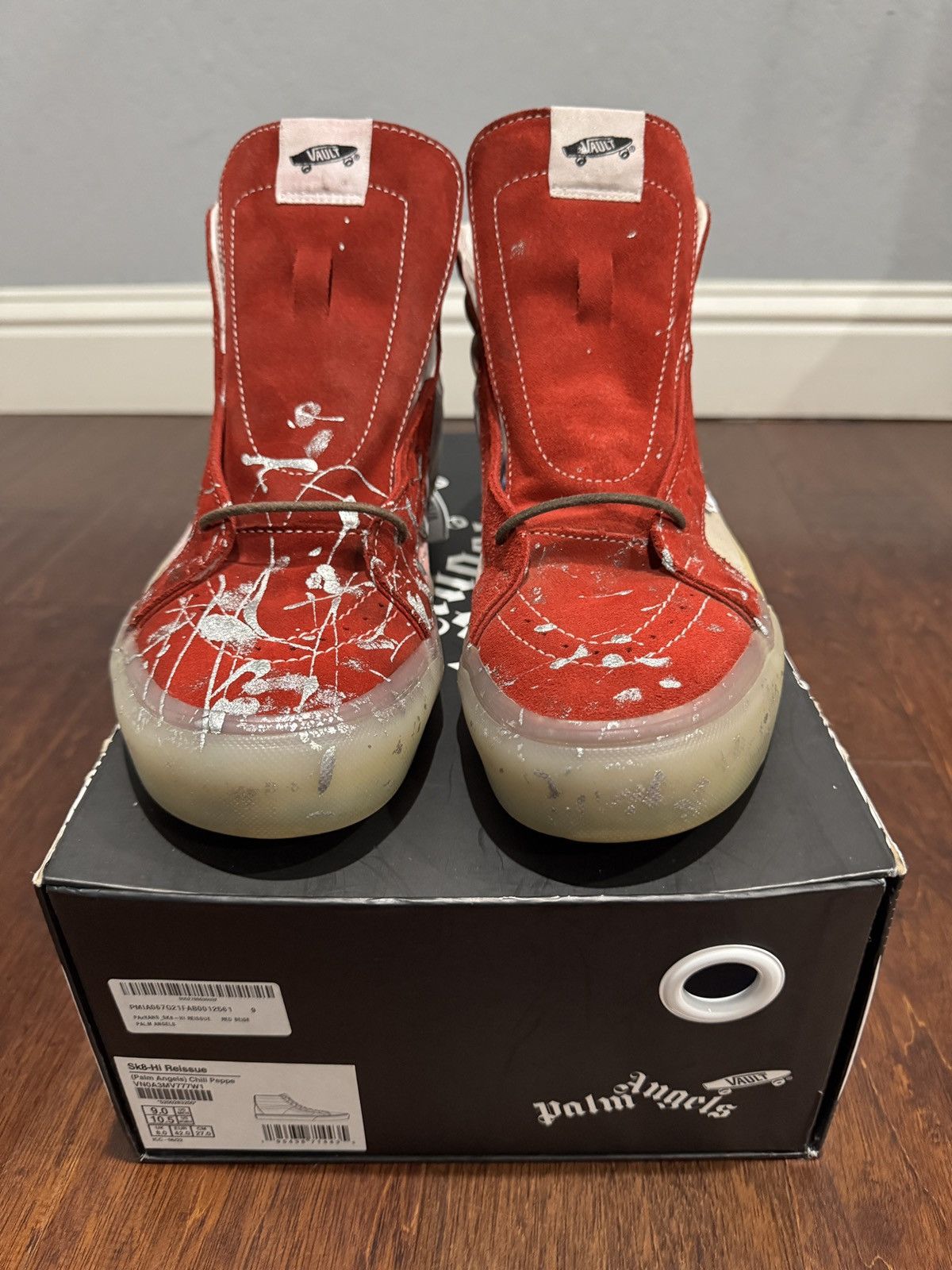 Palm Angels × Vans Palm Angels x Vans Sk8-Hi Reissue Size US 9 / EU 42 - 1 Thumbnail