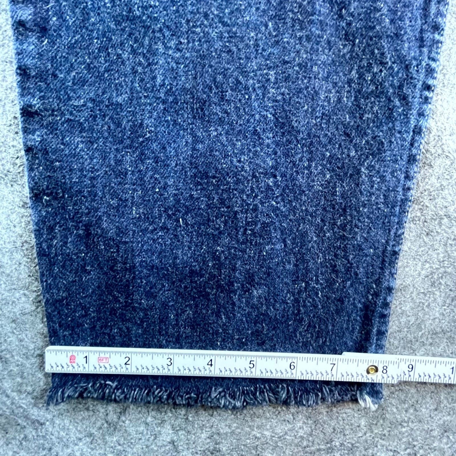 Old Navy Vintage Old Navy Jeans Mens 34 Straight Relaxed Frayed Loose Size US 34 / EU 50 - 6 Thumbnail