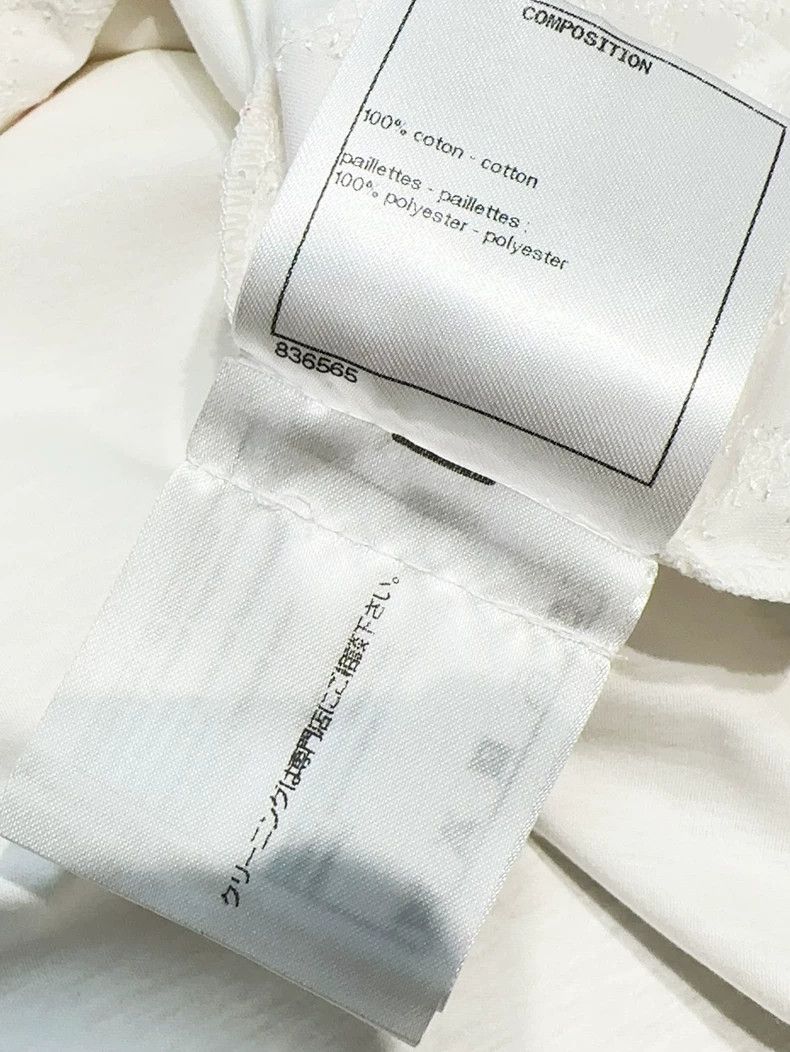 Chanel Chanel Beach series spring and summer show white heavy ind Size S / US 4 / IT 40 - 7 Thumbnail