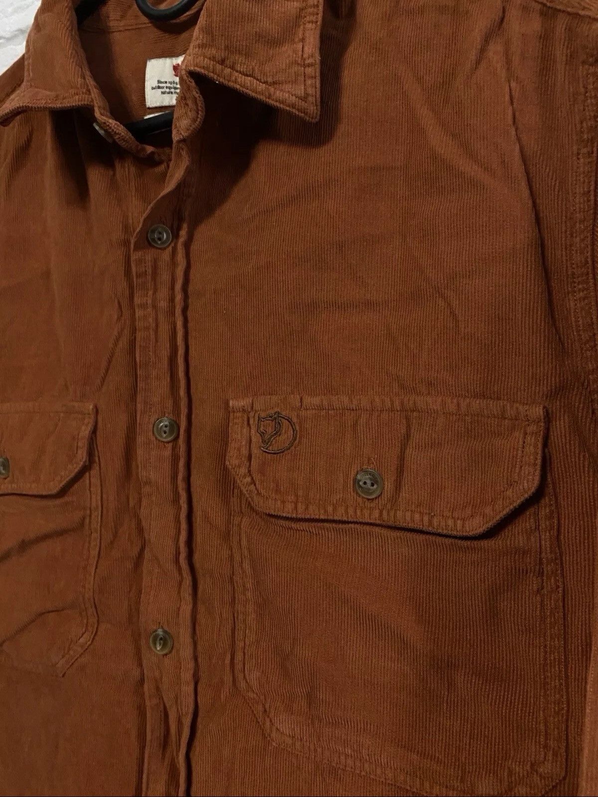 Fjallraven Corduroy Shirt Fjallraven Sz L Size US L / EU 52-54 / 3 - 2 Thumbnail
