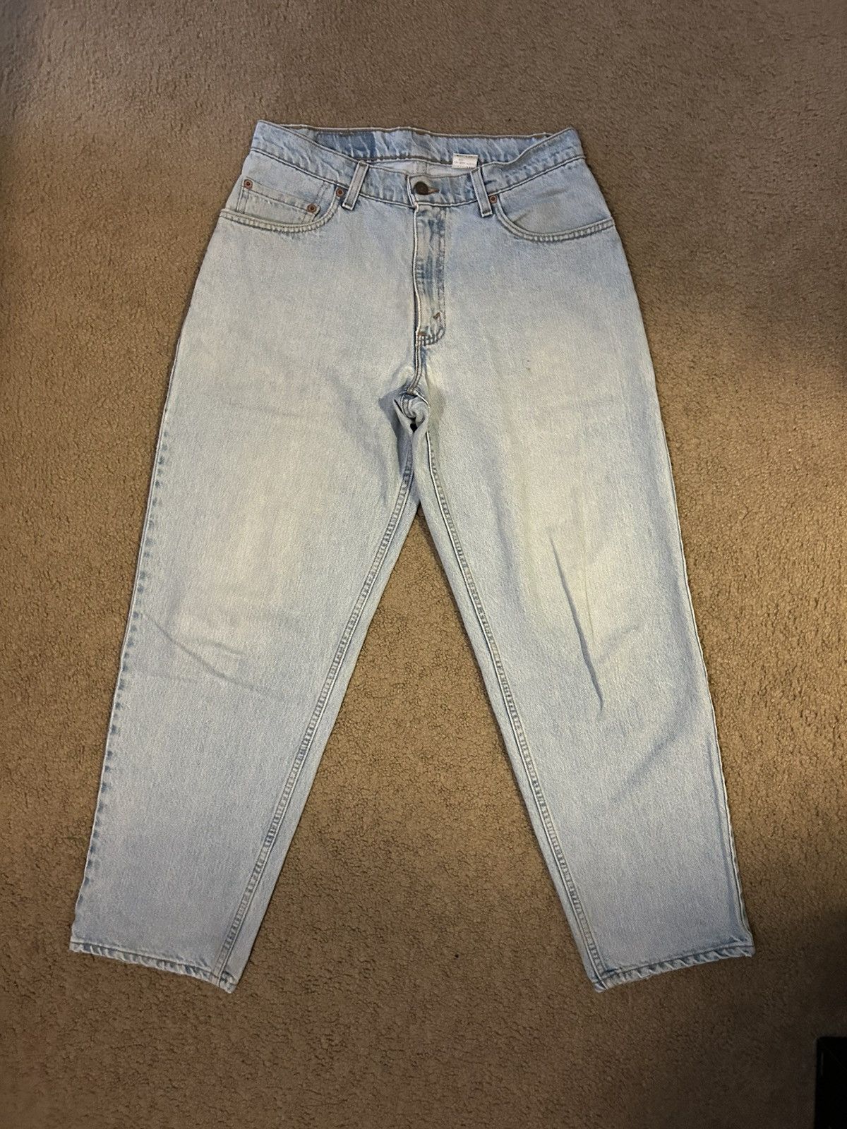 Levi's Vintage Clothing Levis 570 Baggy Fit Jeans Size US 31 - 1 Thumbnail