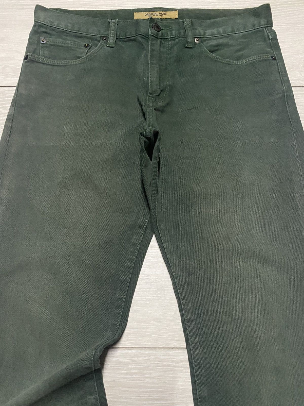 Undercover Vintage Uniqlo S-001 Slim Fit Straight Jeans Size US 32 / EU 48 - 3 Thumbnail