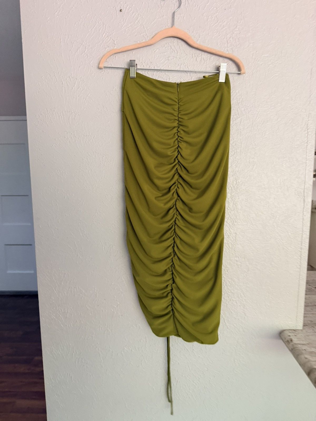 NICHOLAS Nicholas Pauline cutout bodycon ruched midi skirt 2 NWT Size 26" / US 2 / IT 38 - 12 Thumbnail