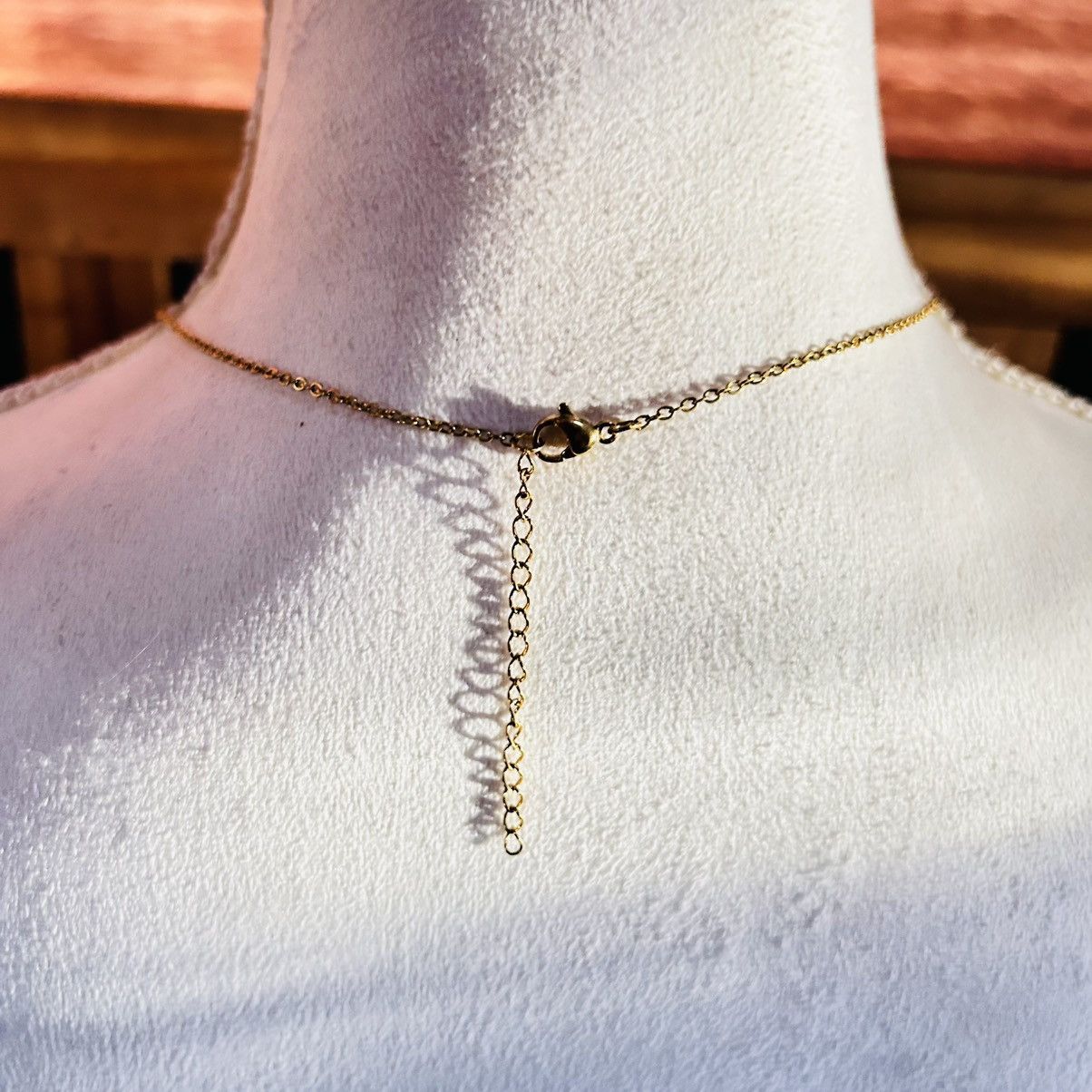 Handmade Handcrafted triple row bar stone pearl necklace Size ONE SIZE - 4 Thumbnail