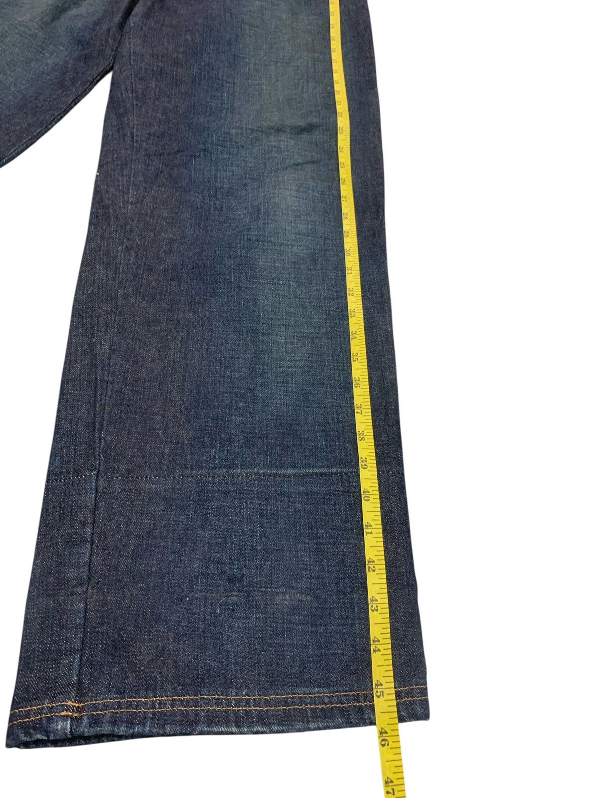 Pelle Pelle × Vintage Rare Vintage Pelle Pelle Buckle Back Baggy Style Jeans Size US 35 - 9 Thumbnail