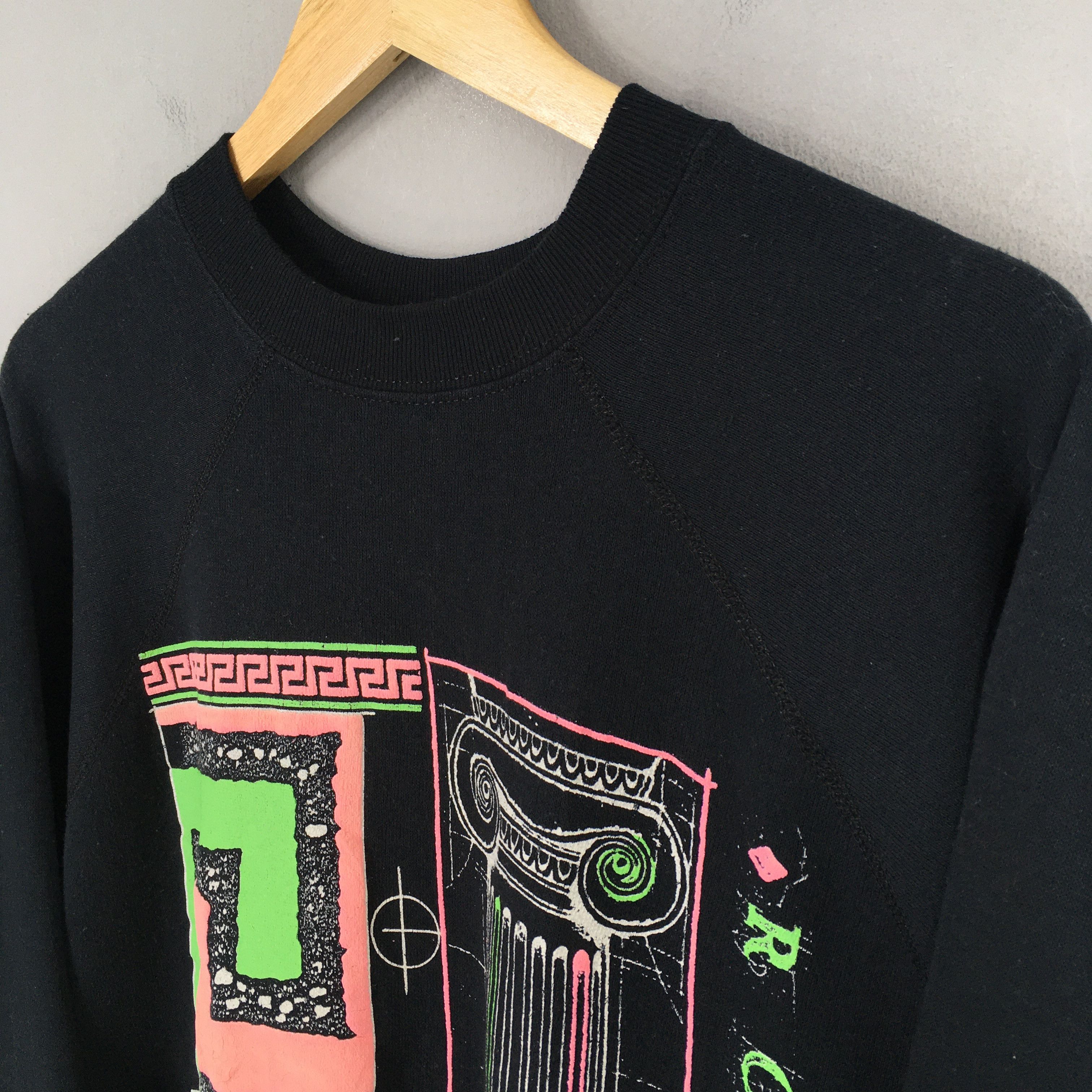 Other Vintage 1989 Glad Romans Black Crewneck Sweater Medium Size US M / EU 48-50 / 2 - 2 Thumbnail