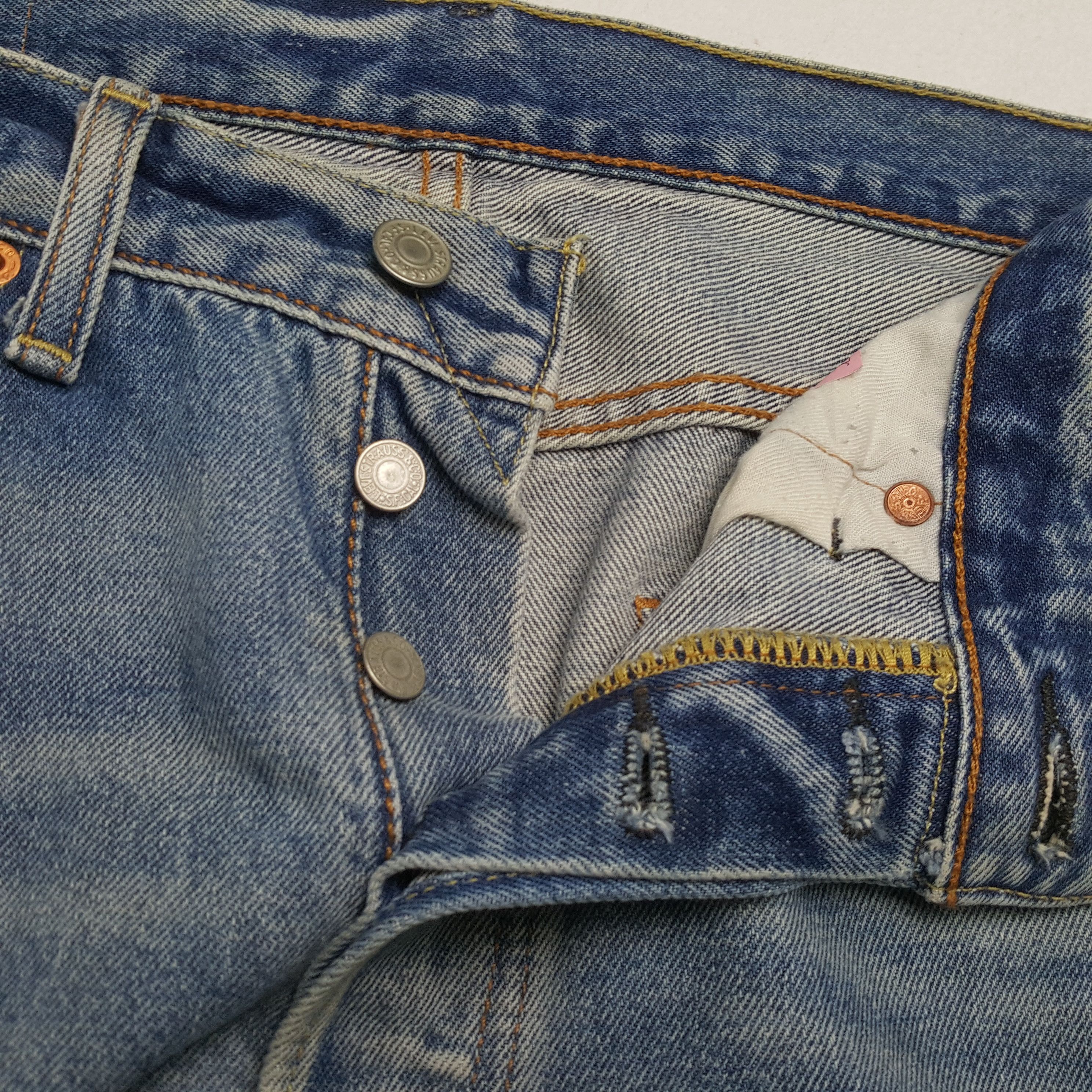 Levi's × Vintage LEVI'S Streetwear Style Distressed Jeans Size US 32 / EU 48 - 12 Thumbnail