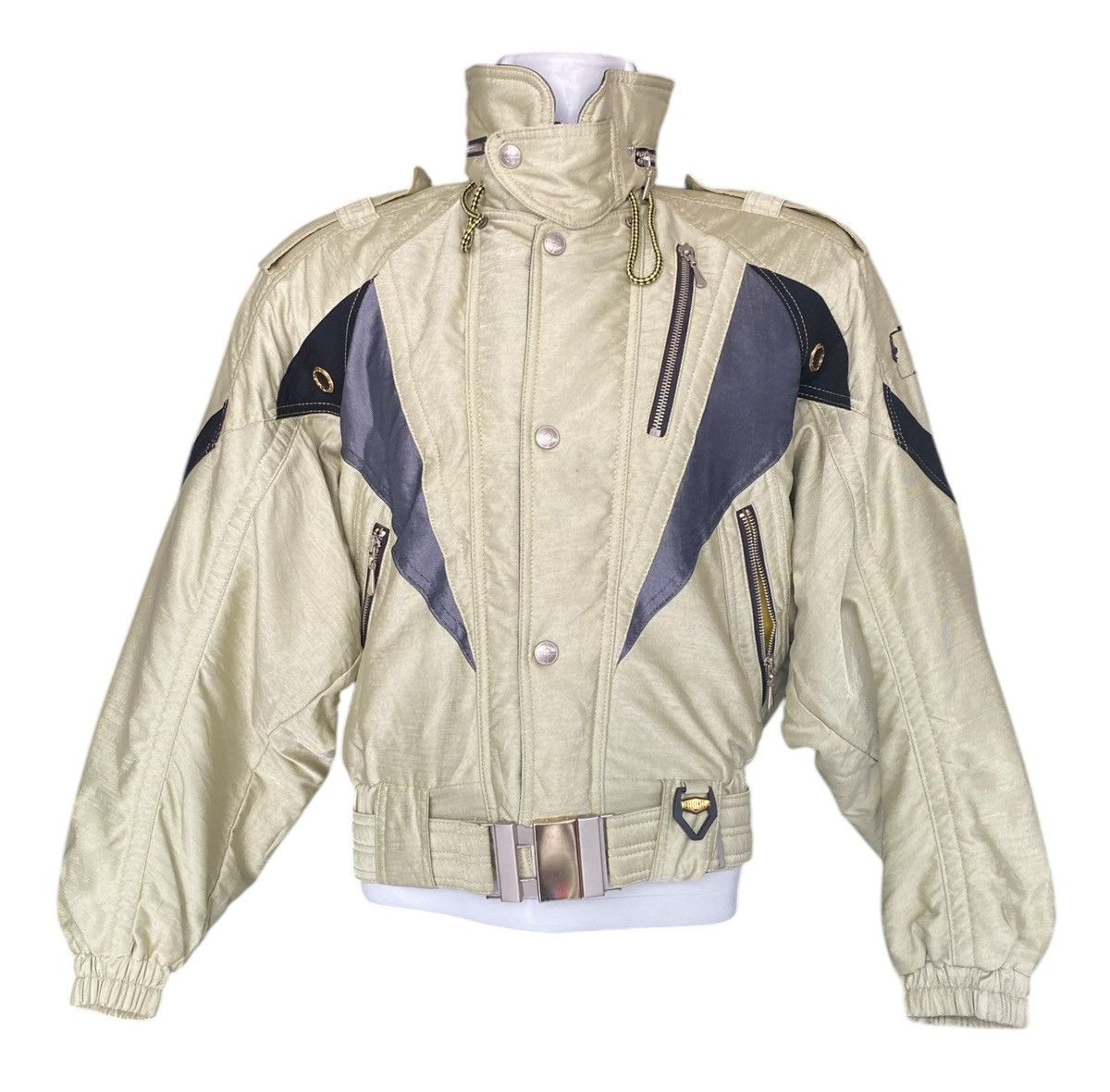 Descente Vintage 90s DESCENTE Zipper Jacket Hoodie Size US M / EU 48-50 / 2 - 1 Thumbnail