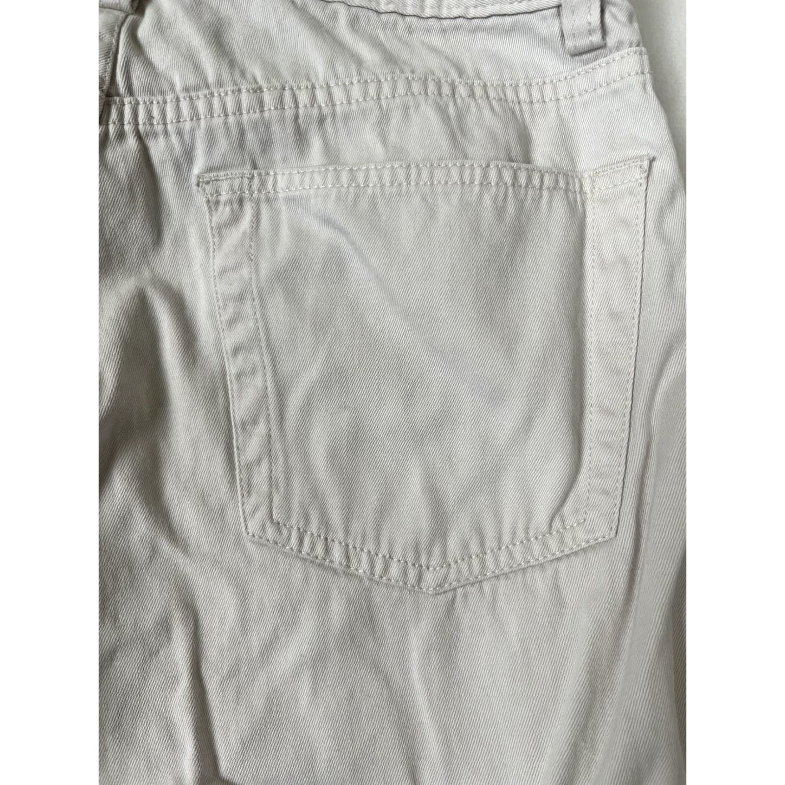 Gap VTG Gap Cargo Pants Womens 6 Beige Flare Leg Twill Utility Pockets Casual Y2K Size 28" / US 6 / IT 42 - 8 Thumbnail