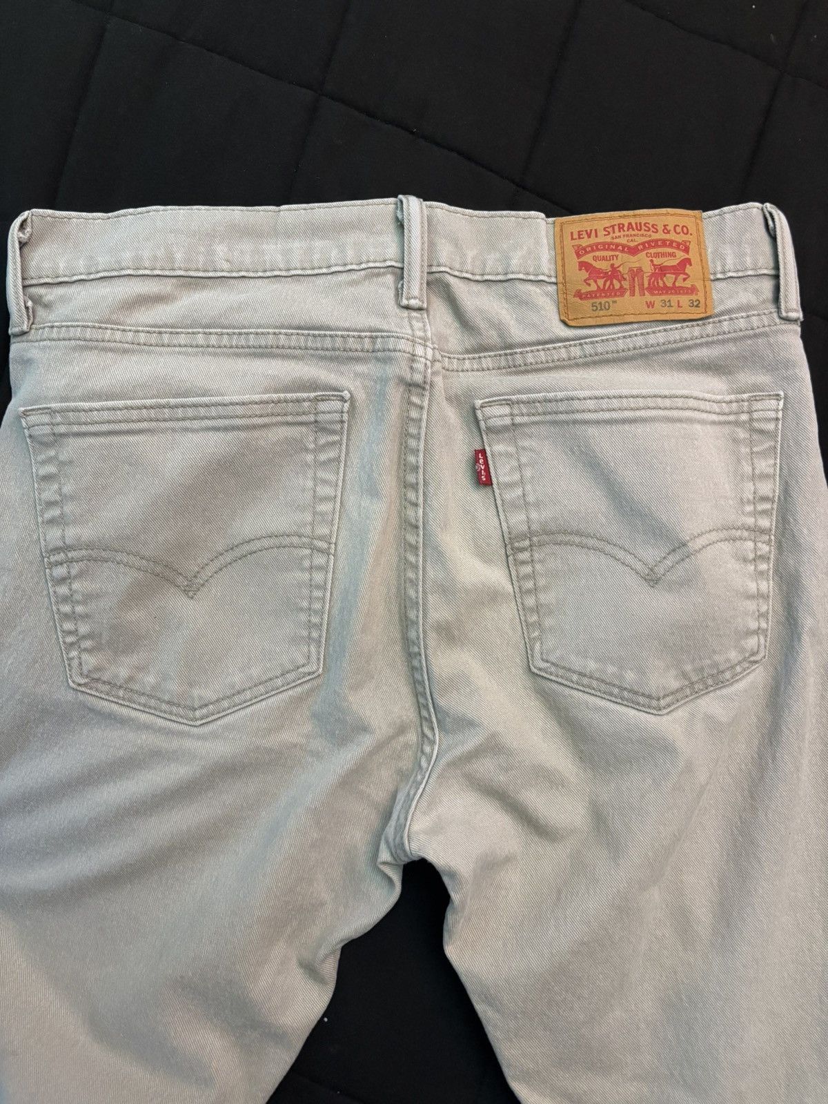 Levi's Levis Silver Skinny Jeans Size US 31 - 3 Thumbnail