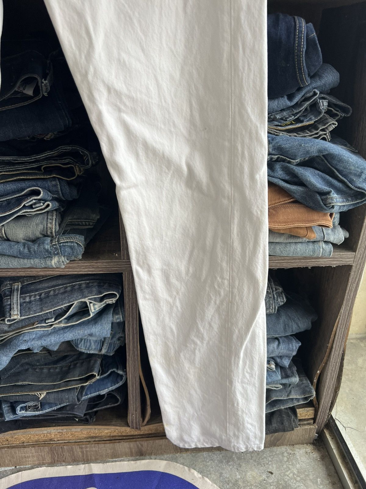 Levi's Vintage Clothing 🔥Vintage Levis 501 Button 552 Denim Size US 28 / EU 44 - 5 Thumbnail