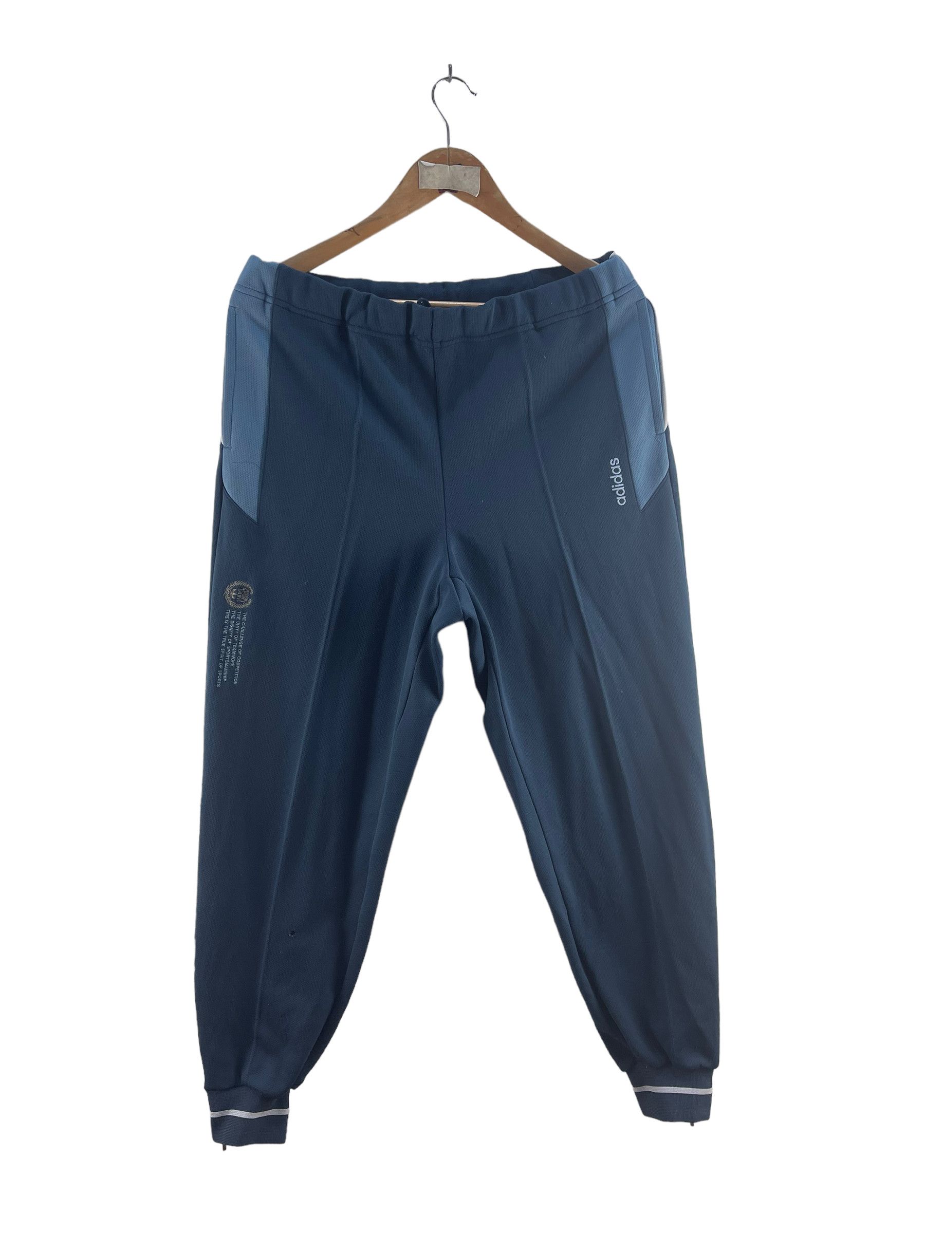 image of Vintage Adidas The Brand With The 3 Stripes Pant in Blue, Men's (Size 32)