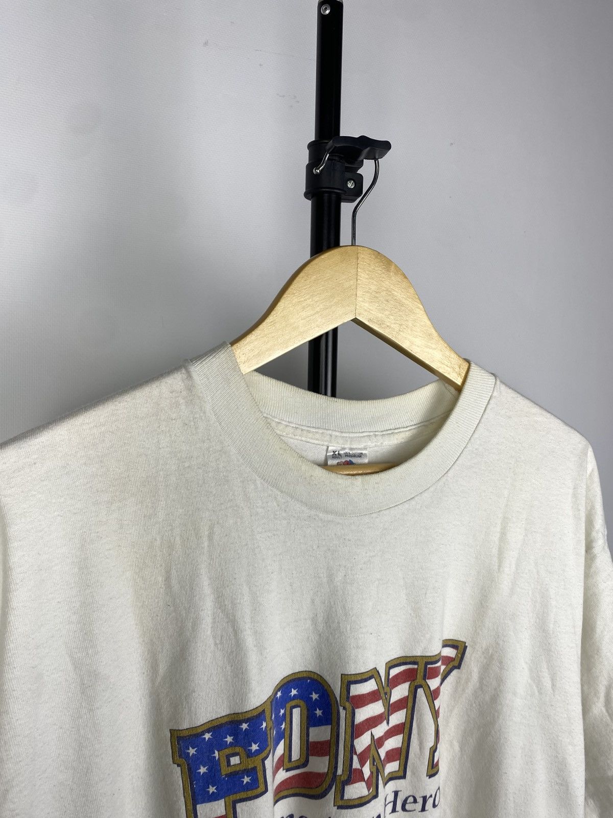 Vintage Vintage 90s FDNY Fire Depertament City Of New York T Shirt Size US XL / EU 56 / 4 - 3 Thumbnail