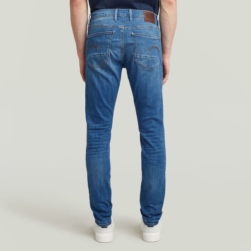 G-Star G-Star Raw Mens Revend Skinny Blue Jeans Stretch Slim Fit Size US 30 / EU 46 - 2 Thumbnail
