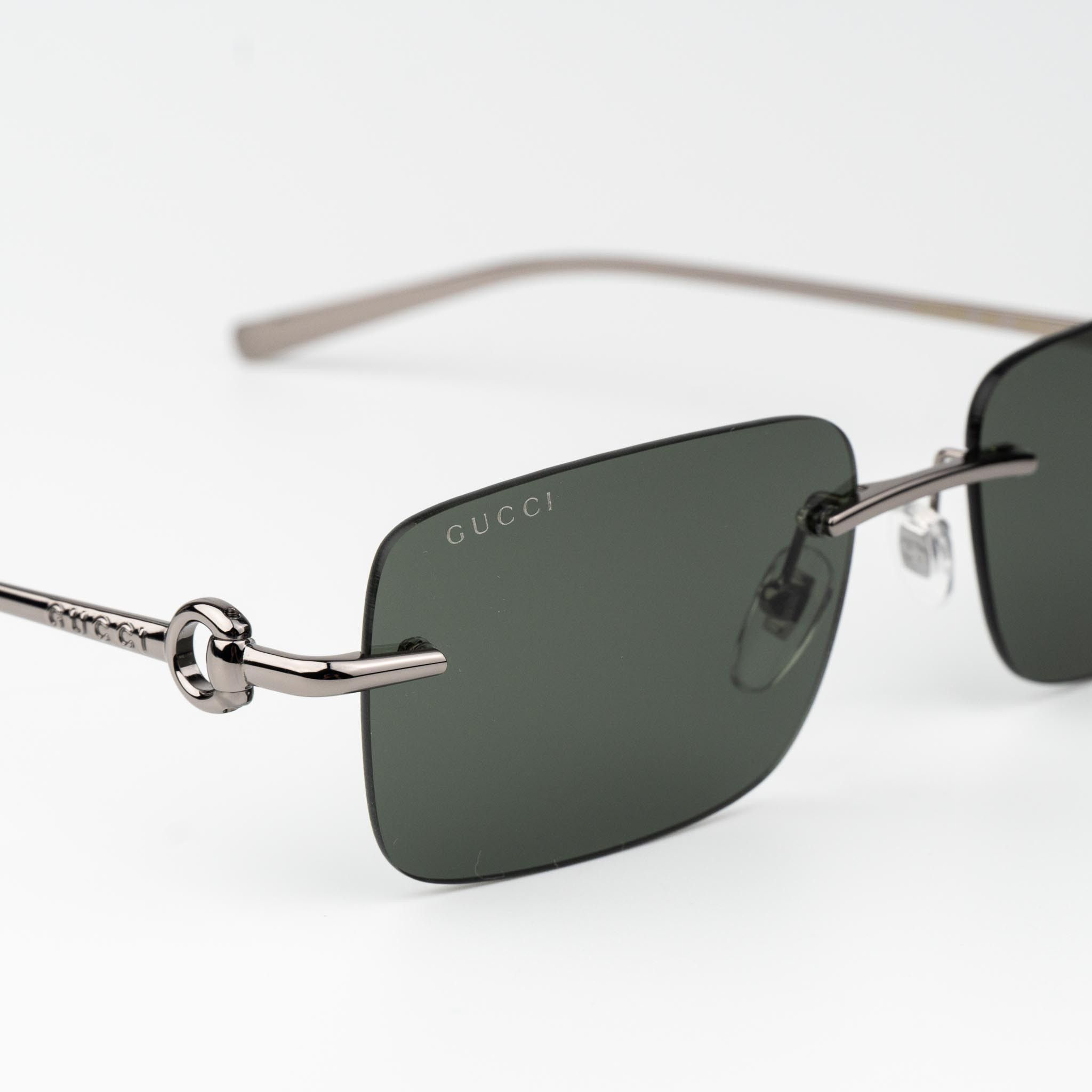 Gucci Gucci Men Sunglasses Rectangle GG1703S 001 BRAND NEW Size ONE SIZE - 6 Thumbnail