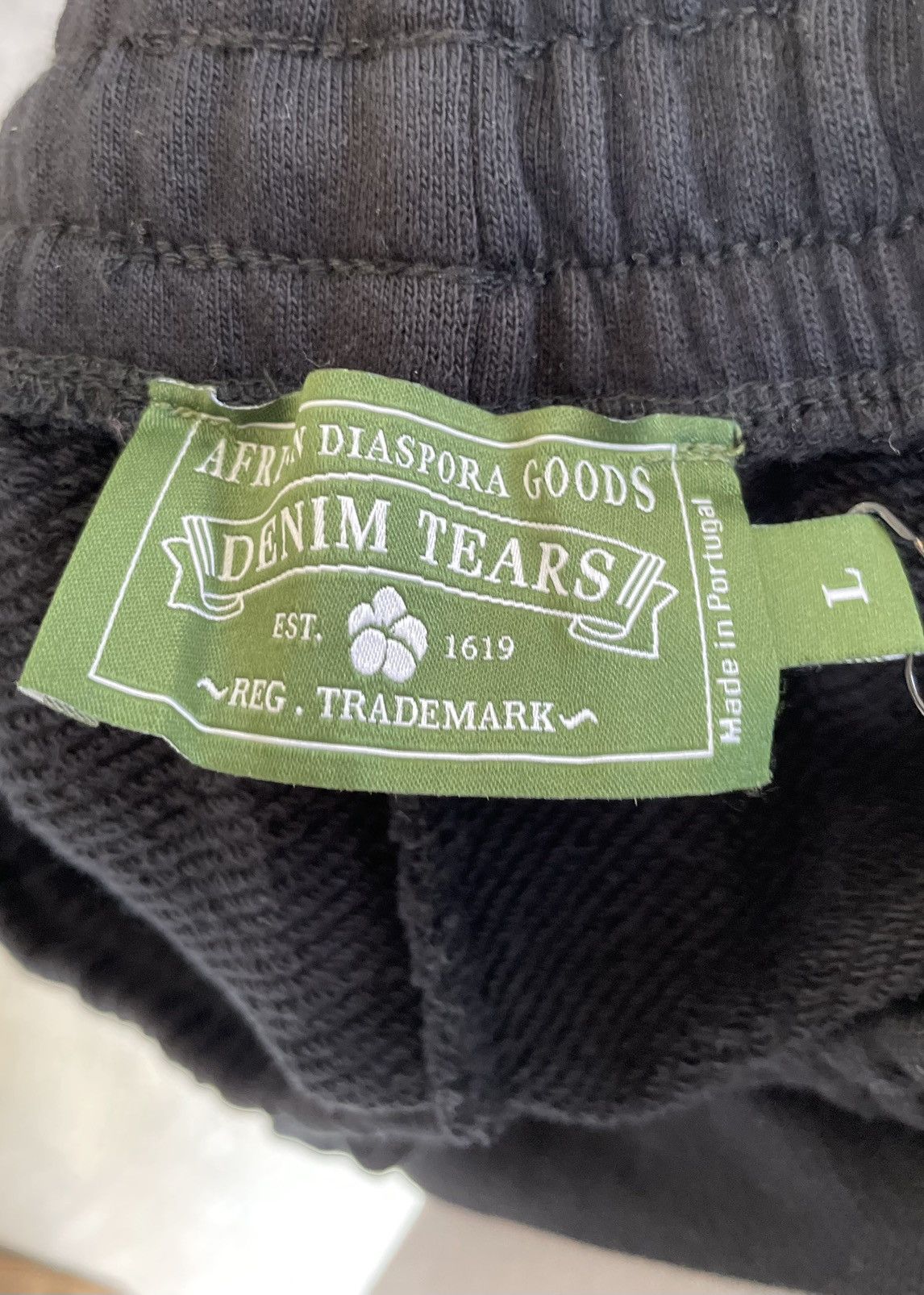 DENIM TEARS Denim Tears The Cotton Wreath Sweatpants Size US 38 / EU 54 - 2 Thumbnail