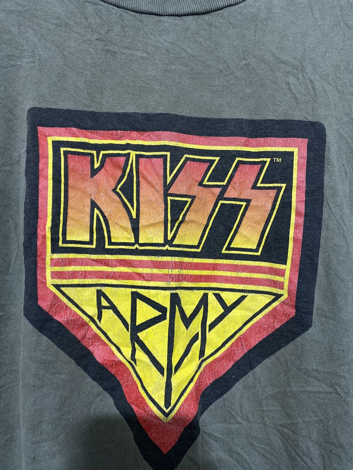 Band Tees × Vintage Vintage Kiss Army 90s Size US XL / EU 56 / 4 - 2 Thumbnail