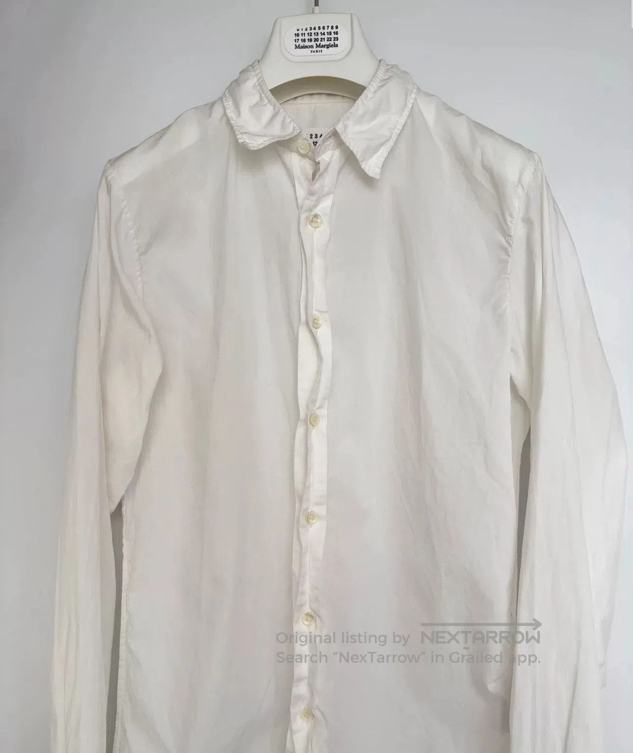 Maison Margiela Maison Martin Margiela White Shirt Size 44. Size US S / EU 44-46 / 1 - 4 Thumbnail