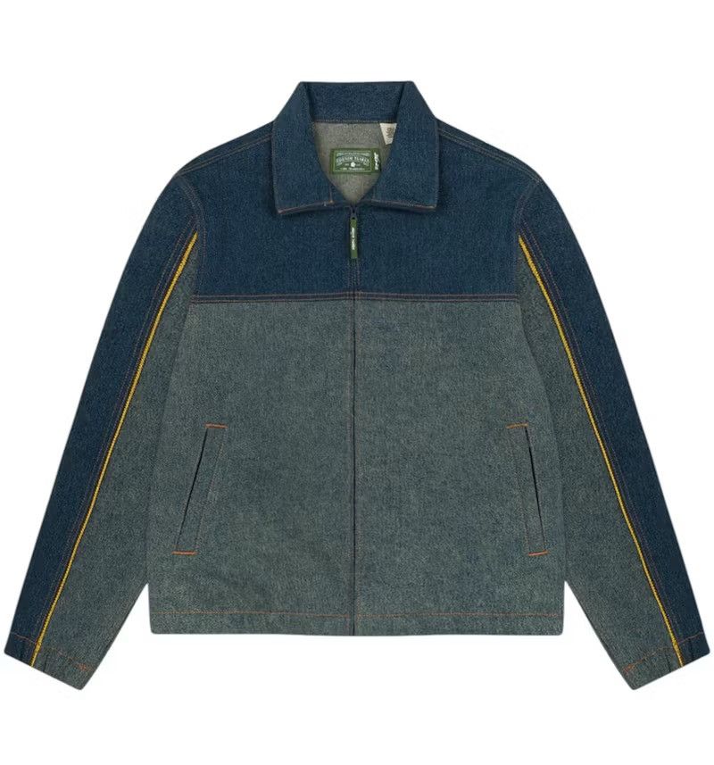 DENIM TEARS × Levi's Fleur De Lis Denim Track Jacket Size US L / EU 52-54 / 3 - 1 Thumbnail