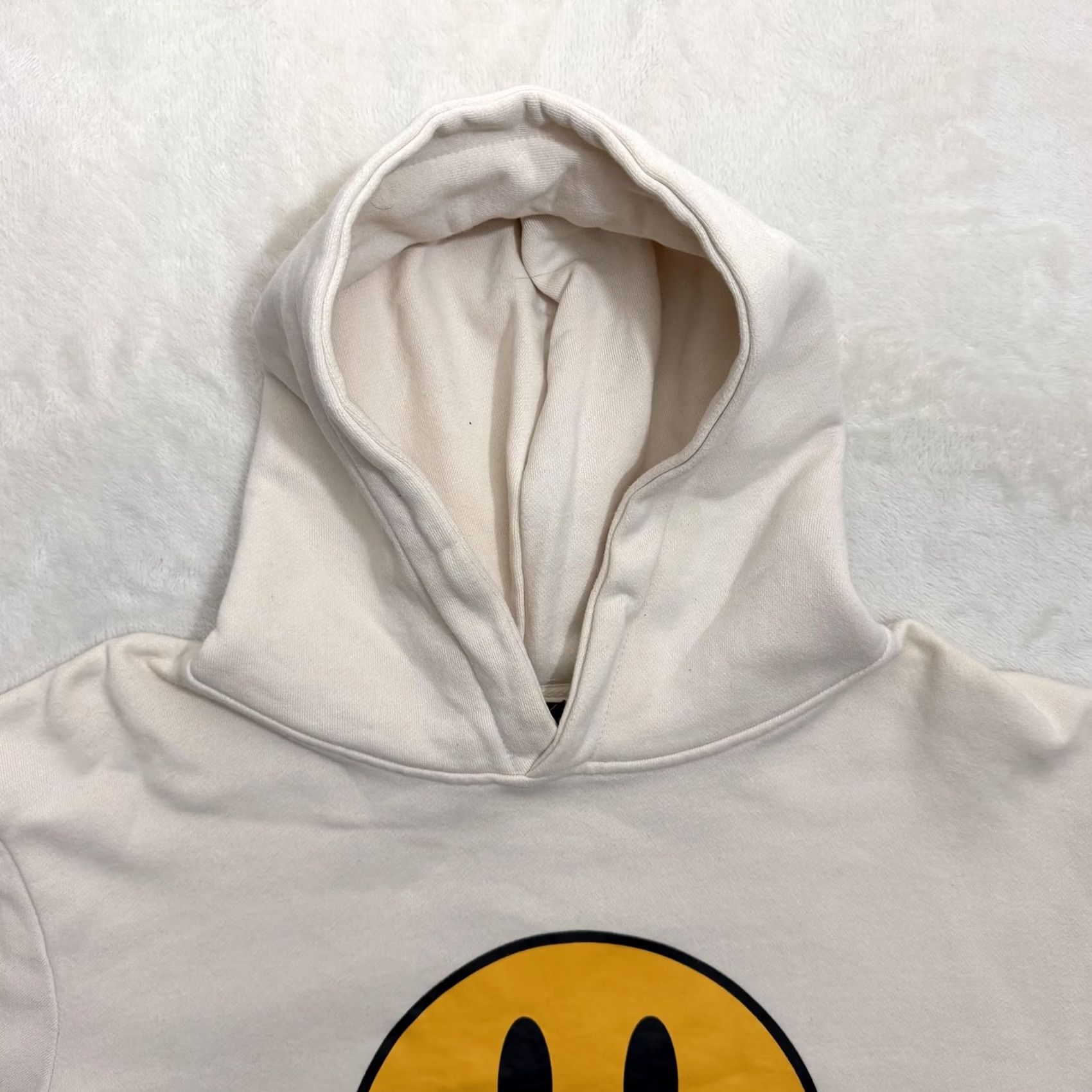 Drew House Drew House Hoodie Mens M White Graphic Print Pullover Crew Neck Long Sleeve Fleece Pocketed Size US M / EU 48-50 / 2 - 2 Thumbnail