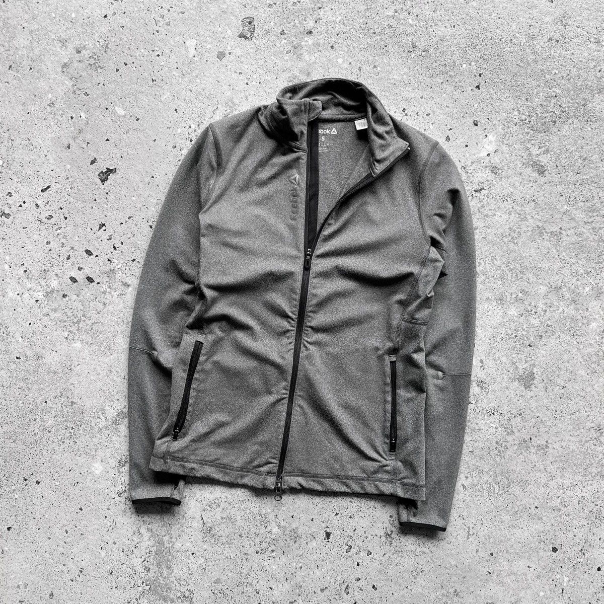 Reebok Reebok Women’s Gray Full Zip Sport Track Jacket Size S / US 4 / IT 40 - 5 Thumbnail