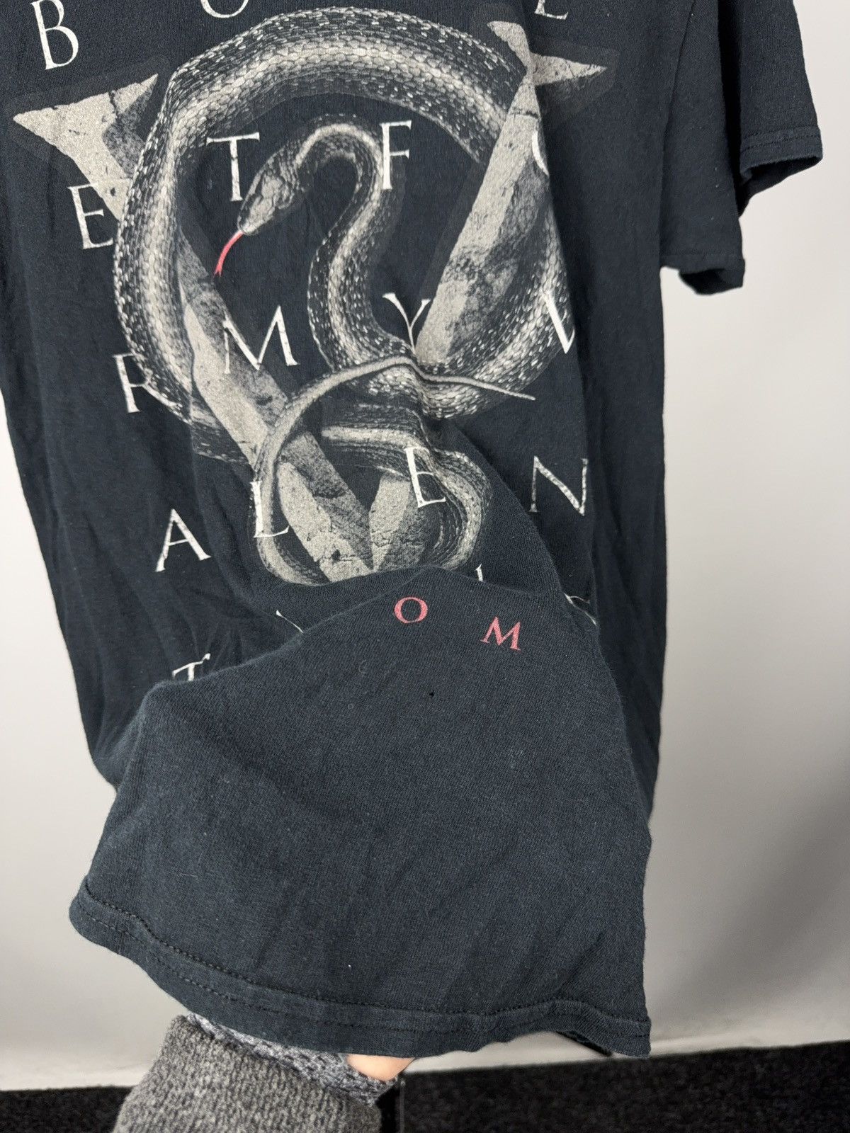 Vintage 00s Bullet For My Valentine Venom 2015 Metalcore Band Tee Size US M / EU 48-50 / 2 - 6 Thumbnail