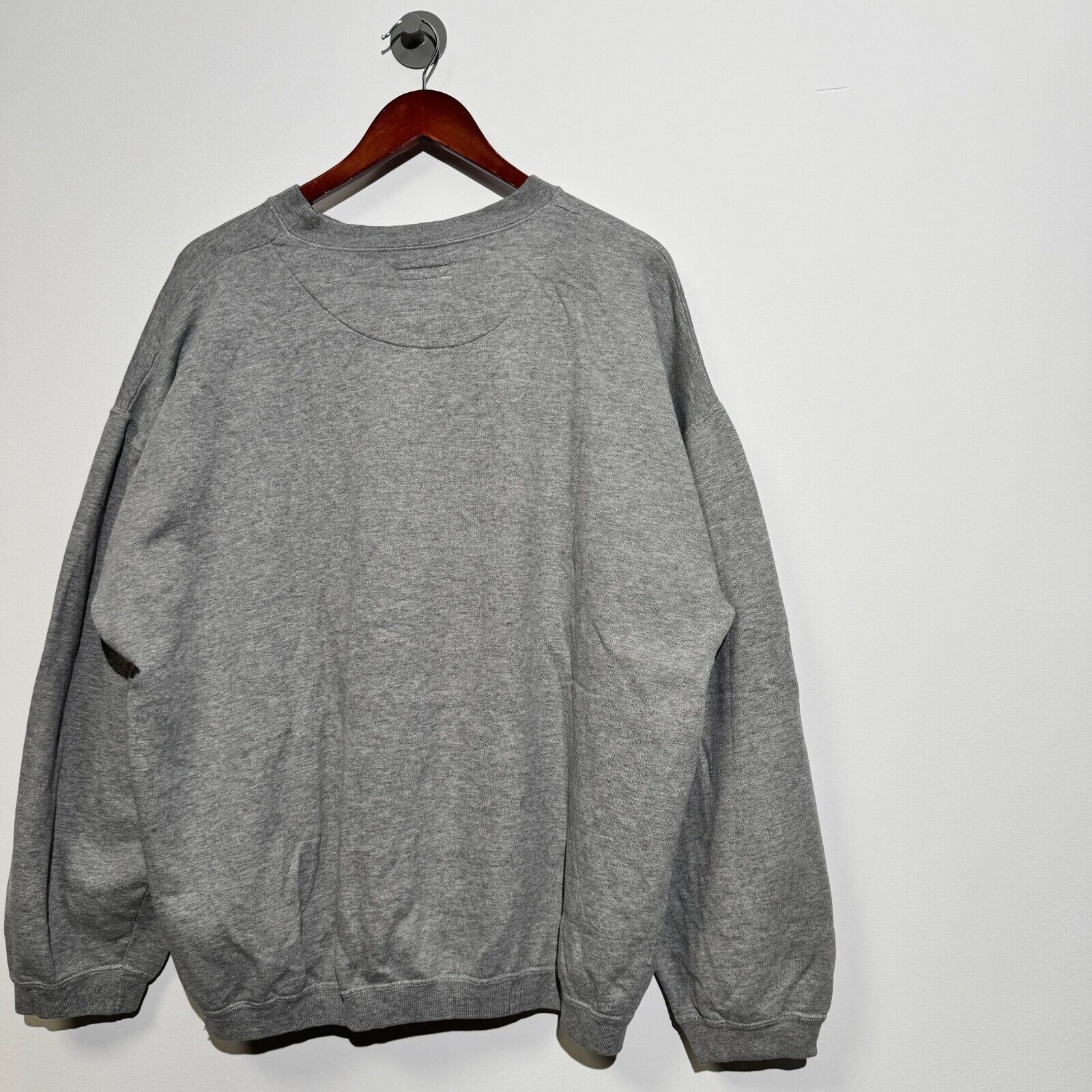 Vintage Vintage Unisex Gray Cotton Crewneck Size XL Regular Fit Size US XL / EU 56 / 4 - 11 Thumbnail