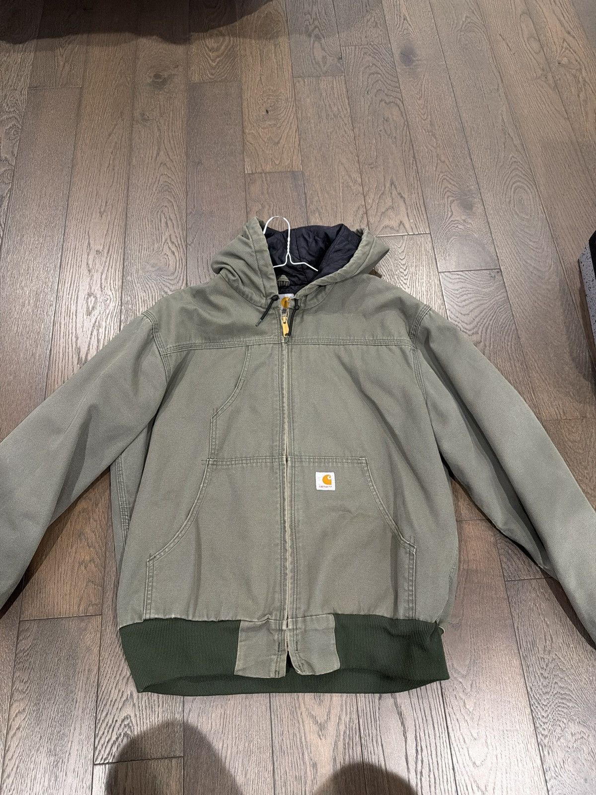 Carhartt Carhartt Work Jacket Green Vintage Size L Size US L / EU 52-54 / 3 - 1 Thumbnail