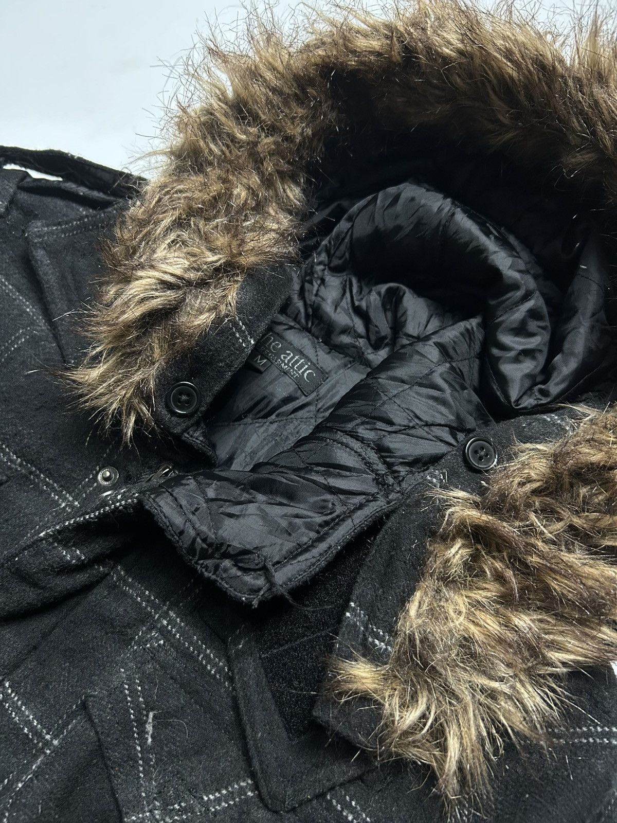 In The Attic IN THE ATTIC FAUX FUR HOODIE ZIPPER JACKET Size US M / EU 48-50 / 2 - 4 Thumbnail