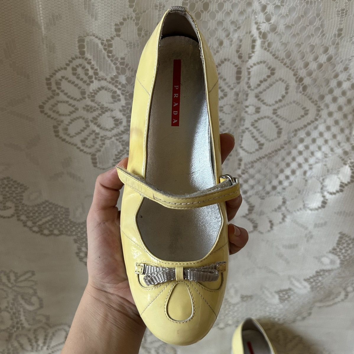 Prada Coquette Prada ballerinas Size US 5 / IT 35 - 6 Thumbnail