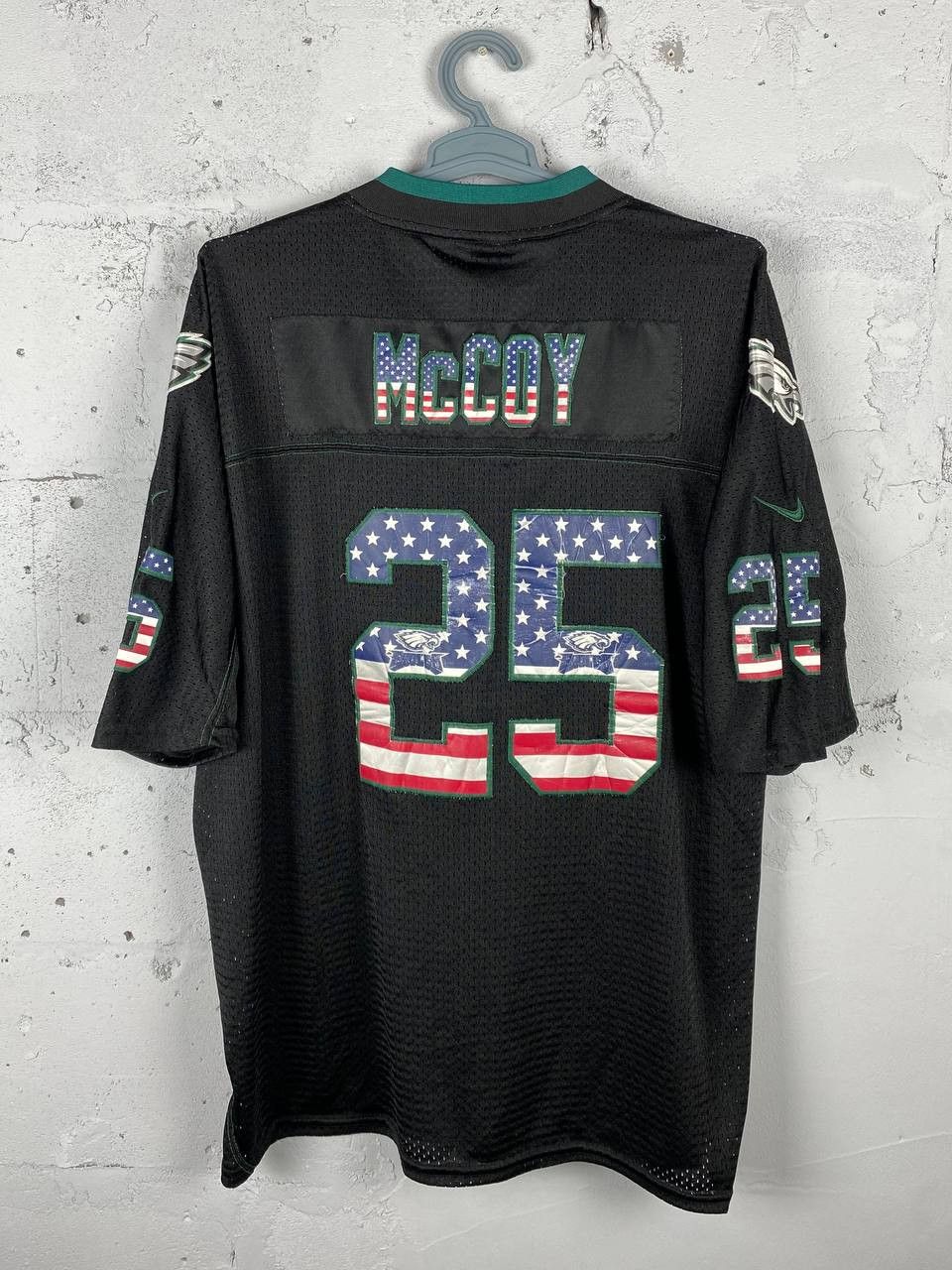 NFL × Nike USA Flag McCoy #25 Philadelphia Eagles Nike Jersey Size US XL / EU 56 / 4 - 2 Thumbnail
