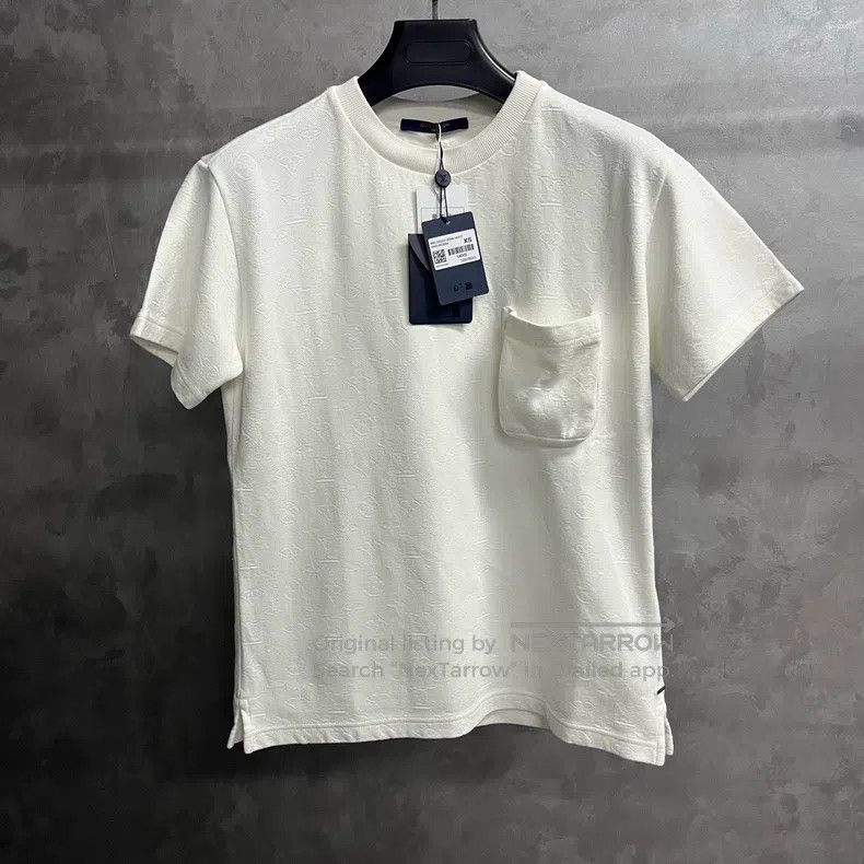 Louis Vuitton Louis Vuitton White dark print 3D pocket short sleeve T-sh Size US XS / EU 42 / 0 - 1 Thumbnail