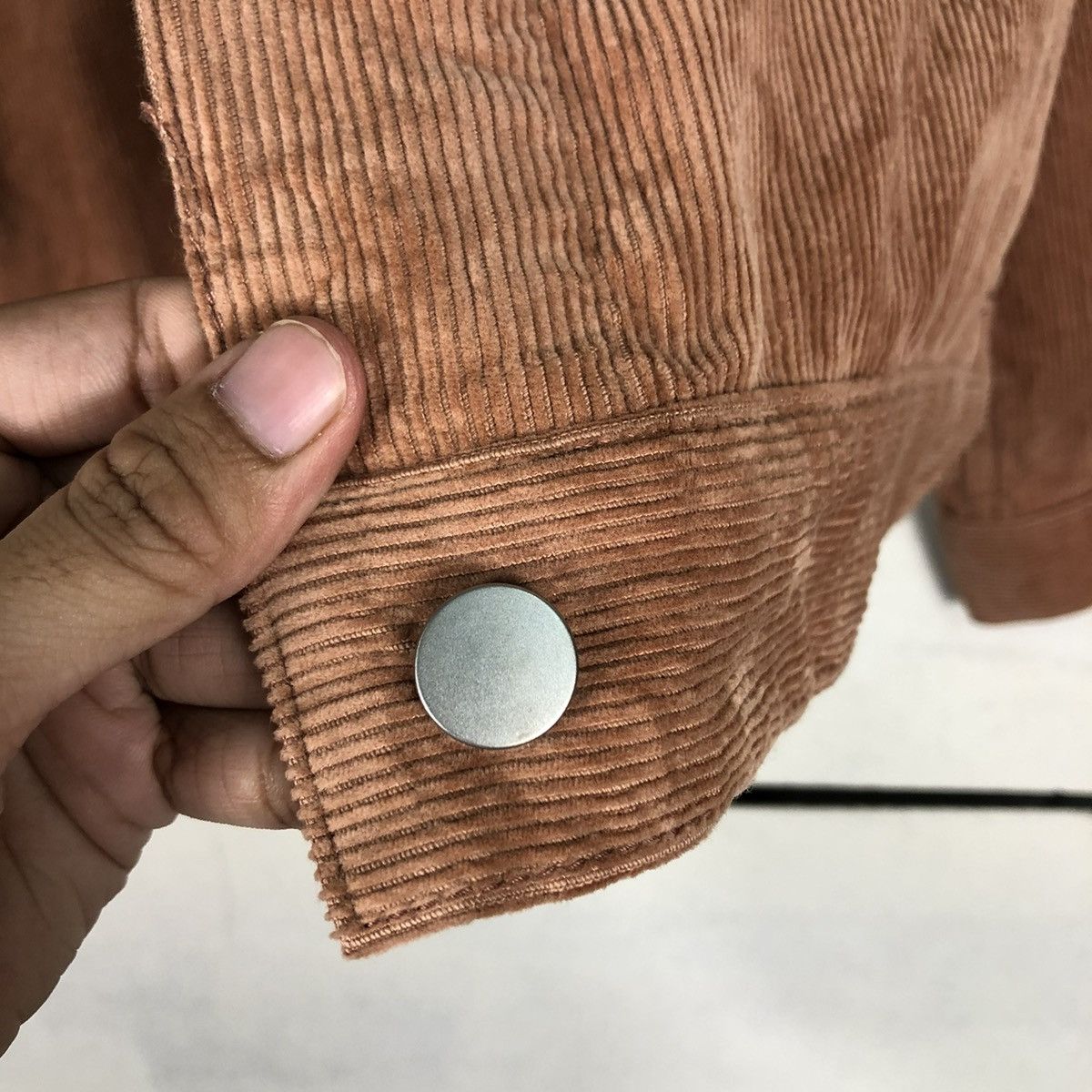 Japanese Brand 🔥CROPPED CORDUROY BIKER JACKET UNIQLO JAPAN ISSEY MIYAKE Size US L / EU 52-54 / 3 - 16 Thumbnail