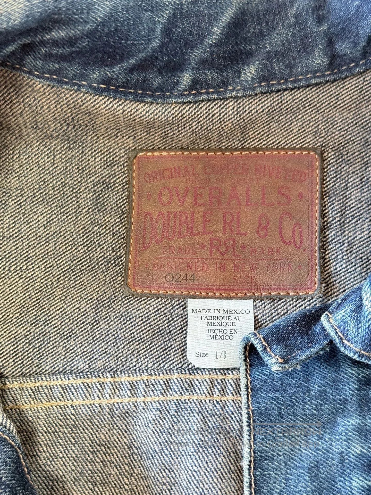 RRL Ralph Lauren RRL Westview Denim Motorcycle Jacket. Size US L / EU 52-54 / 3 - 5 Thumbnail