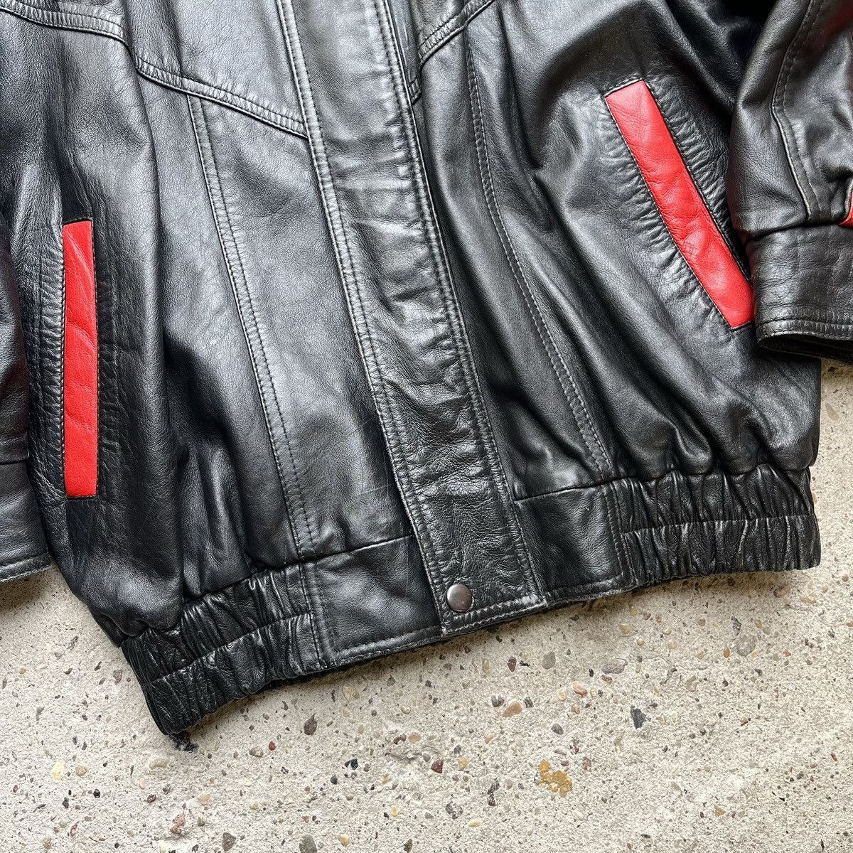 Porsche Design × Vintage PORSCHE RACING LEATHER JACKET BIG LOGO CAR F1 VINTAGE Size US M / EU 48-50 / 2 - 5 Thumbnail