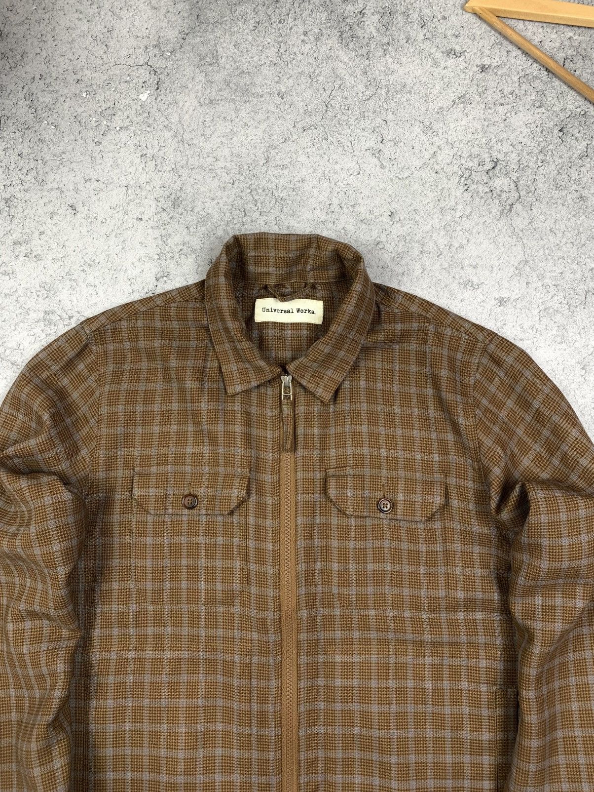 Universal Works Universal Works Lightweight Wool Zip Jacket Mens Size S Size US S / EU 44-46 / 1 - 2 Thumbnail