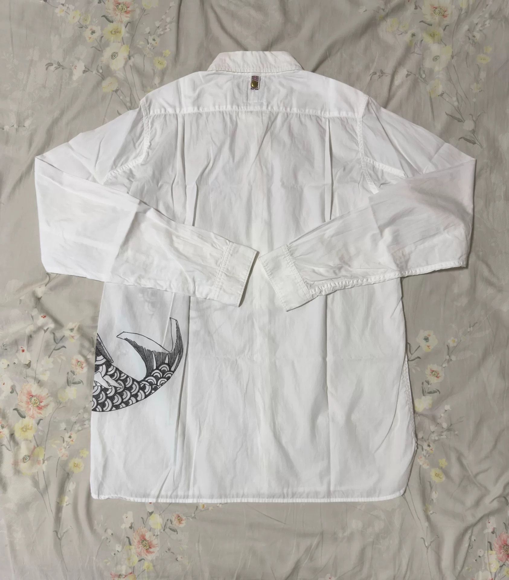 Visvim visvim 17AW Hand-Painted Carp Long-Sleeve Shirt Size US S / EU 44-46 / 1 - 2 Thumbnail